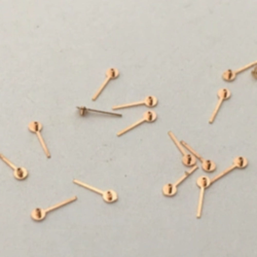 3pcs 3.5mm Rose Golden Watch Small Second Hands for Miyota JS15 Quartz