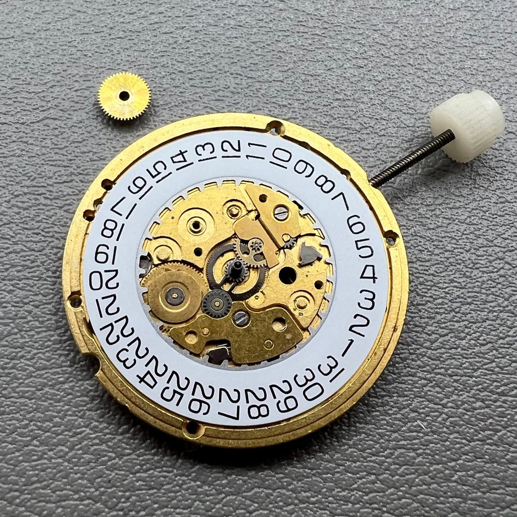 Swiss ETA255.412 Quartz Movement 3 Hands White Disk
