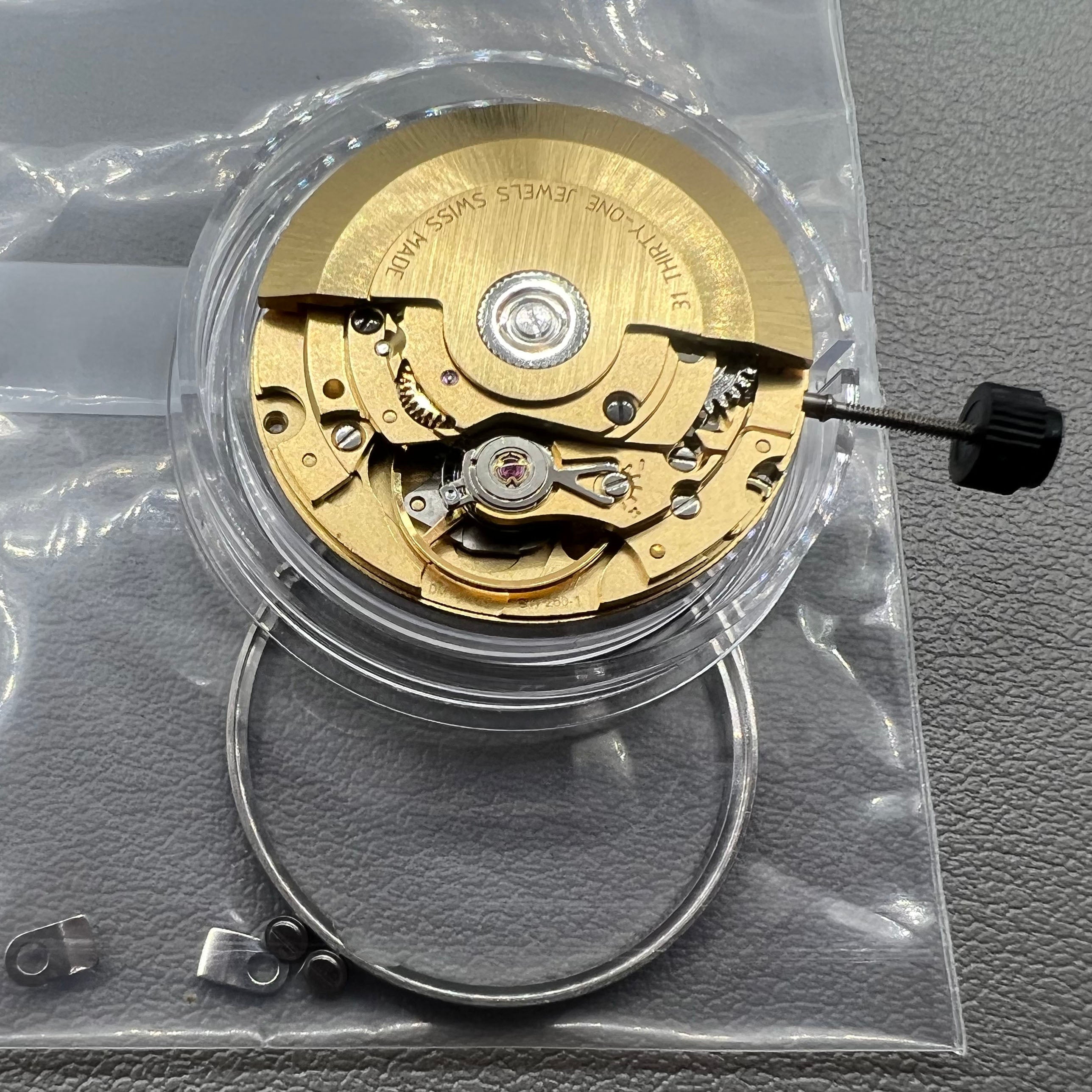 Swiss Original SW260-1 Movement Gold Mechanical SW Watch Movement