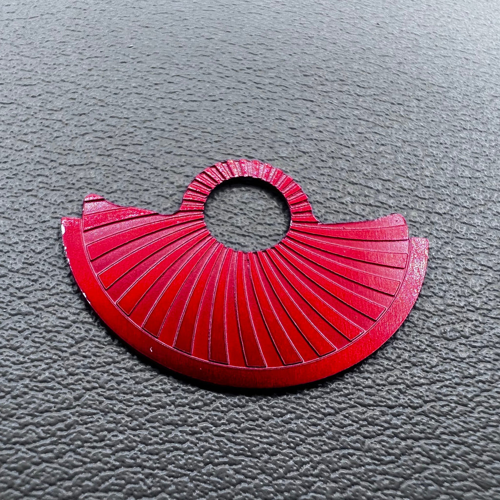 Red Oblique Wave Metal Rotor Oscillating Weight Overlay Fit for NH35 NH36