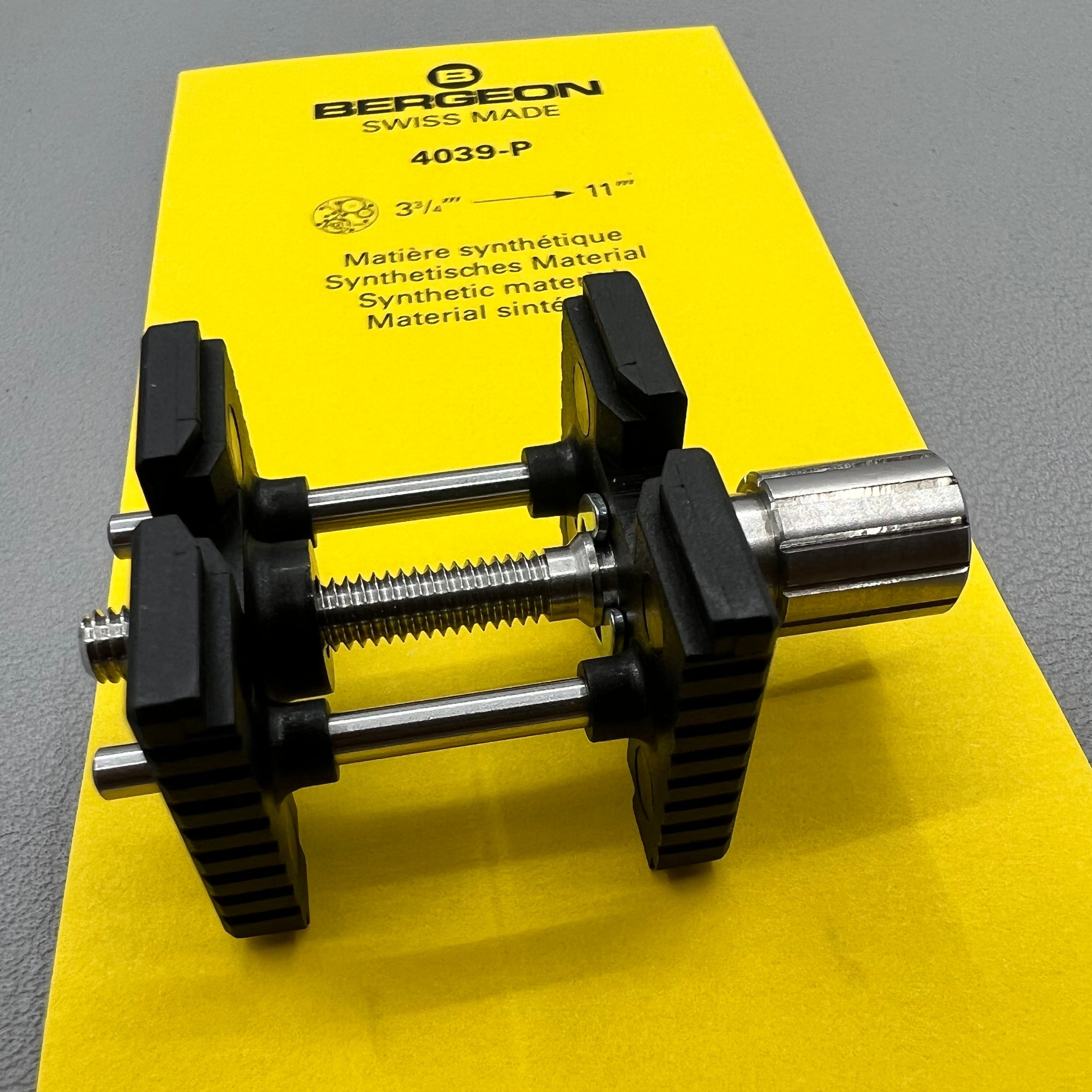 Swiss Bergeon 4039-P Extensible And Reversible Synthetic Movement Holder