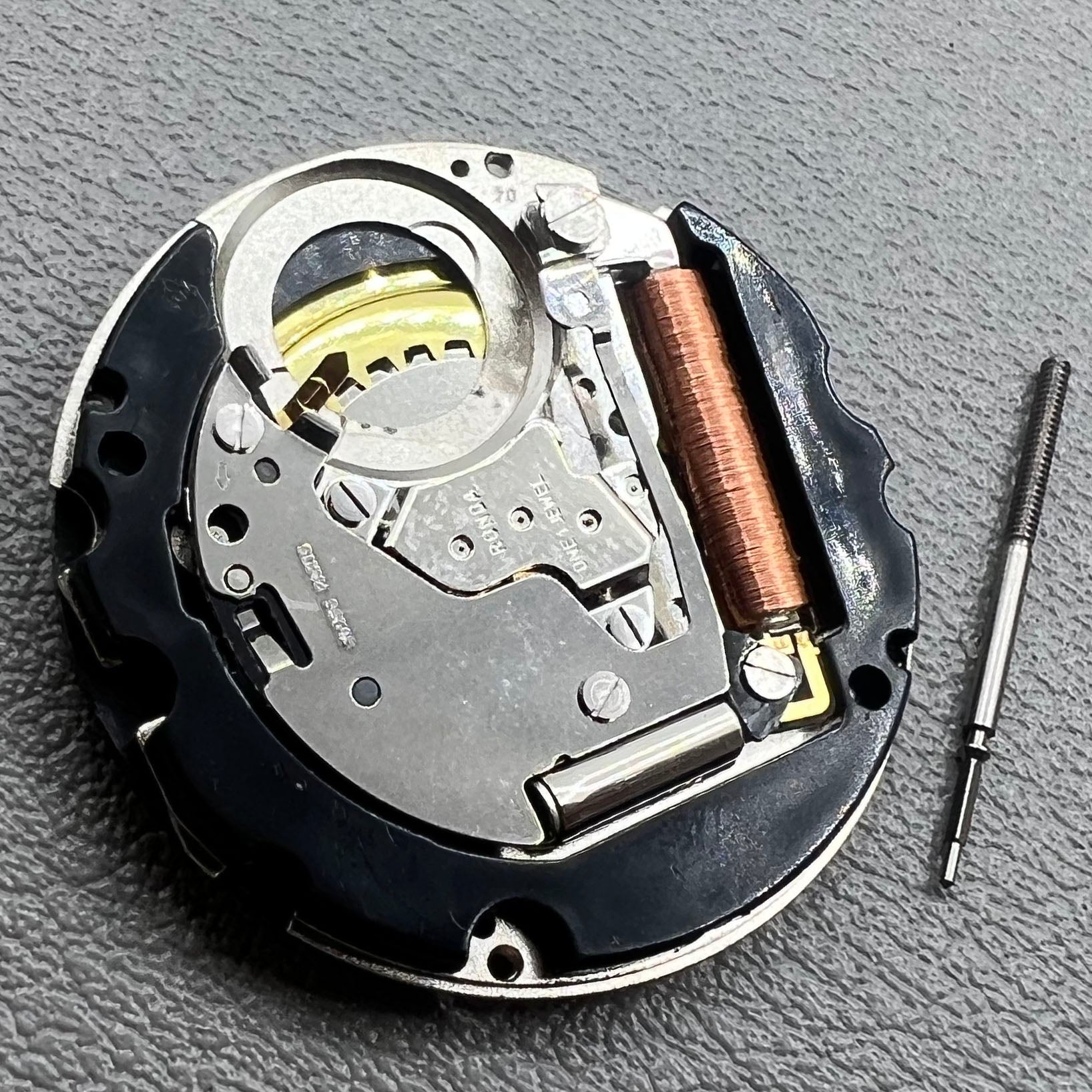 Swiss Ronda 708 Quartz Watch Movement Date@6