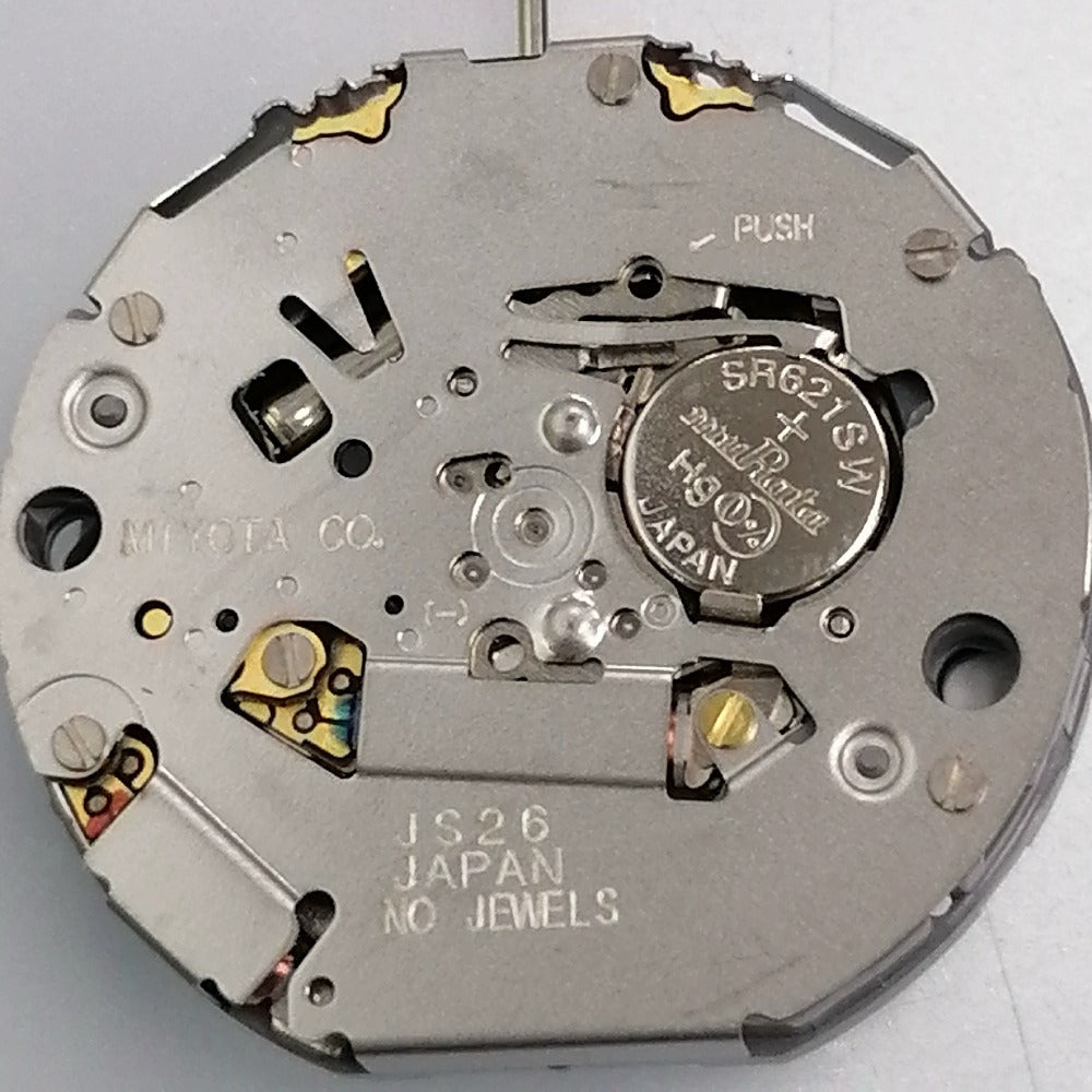 Japan Made Miyota JS26 Quartz Movement Small Second At 3/6/9 Watch Part
