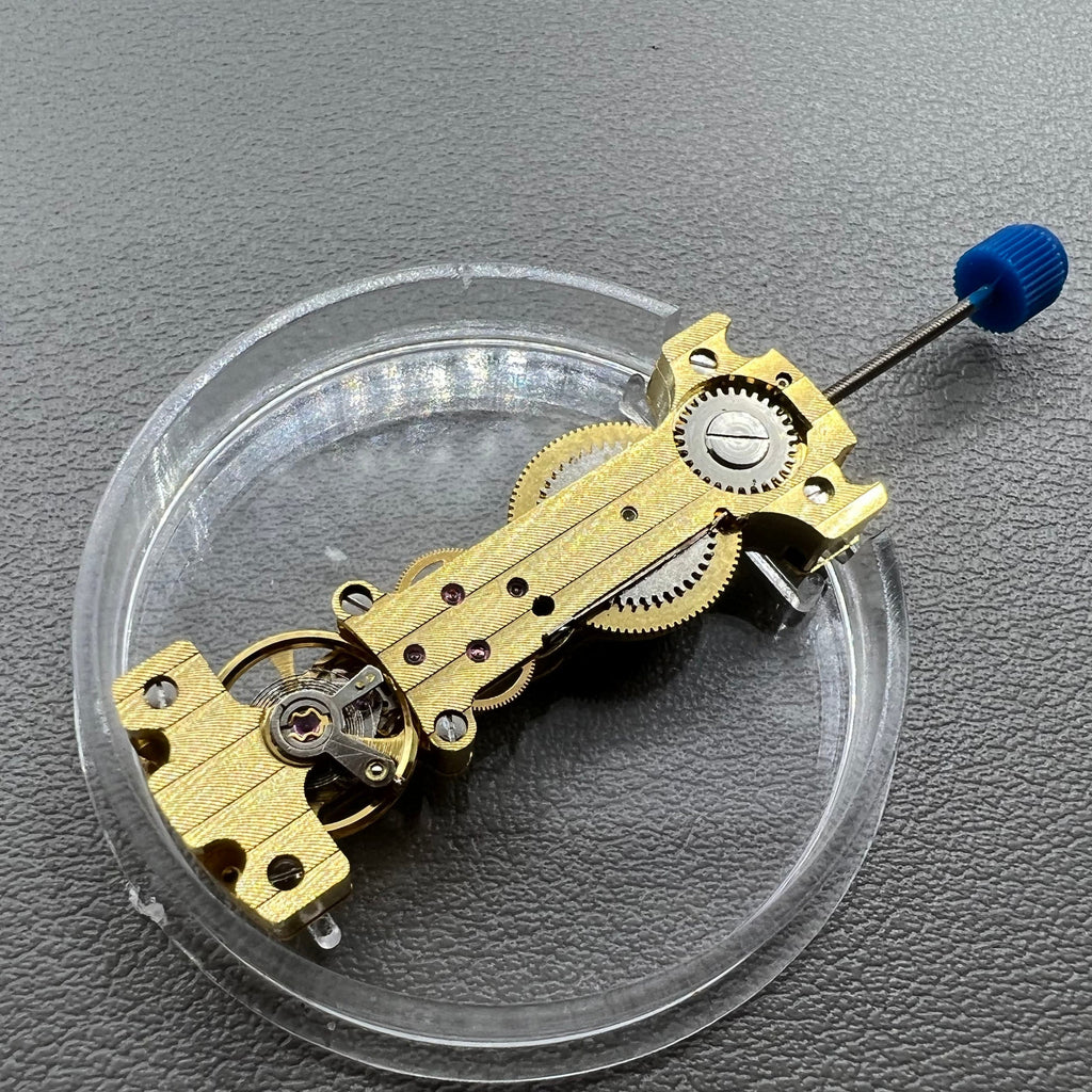 Golden Long Hand Winding Mechanical Movement