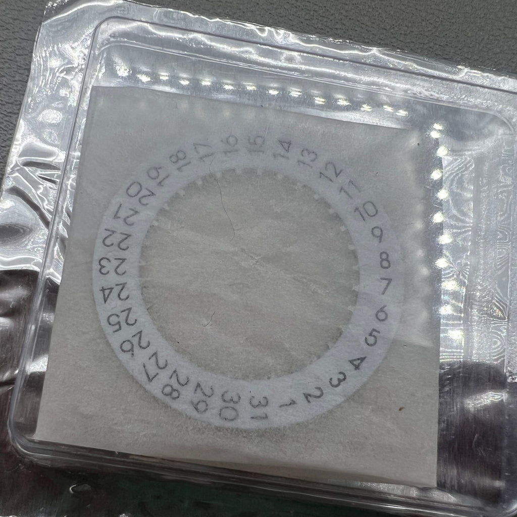 Original Swiss Date Disk Wheel Date Wheel for Omega 8500A Quartz Movement