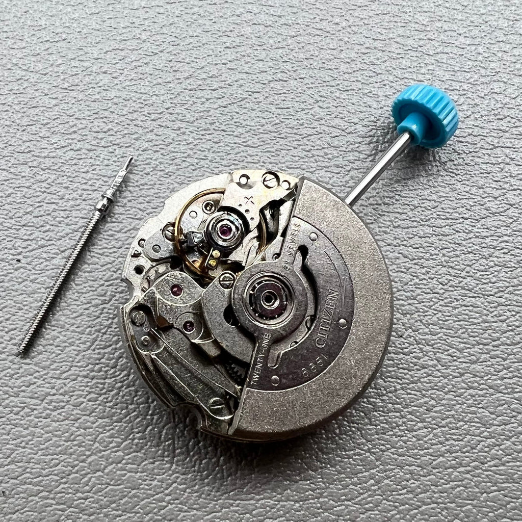 Japan Miyota 6T51 Silver Plated Automatic Mechanical Movement