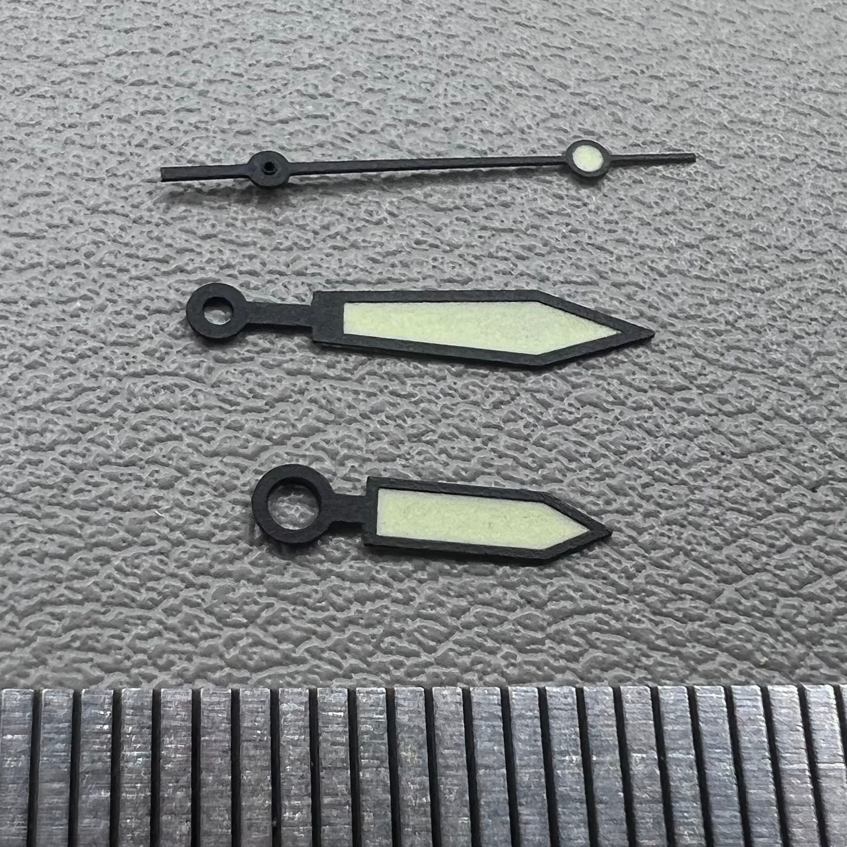 Arrow Shaped Green Luminous Hands Set for ETA2836/2846/2824/2846 Movement