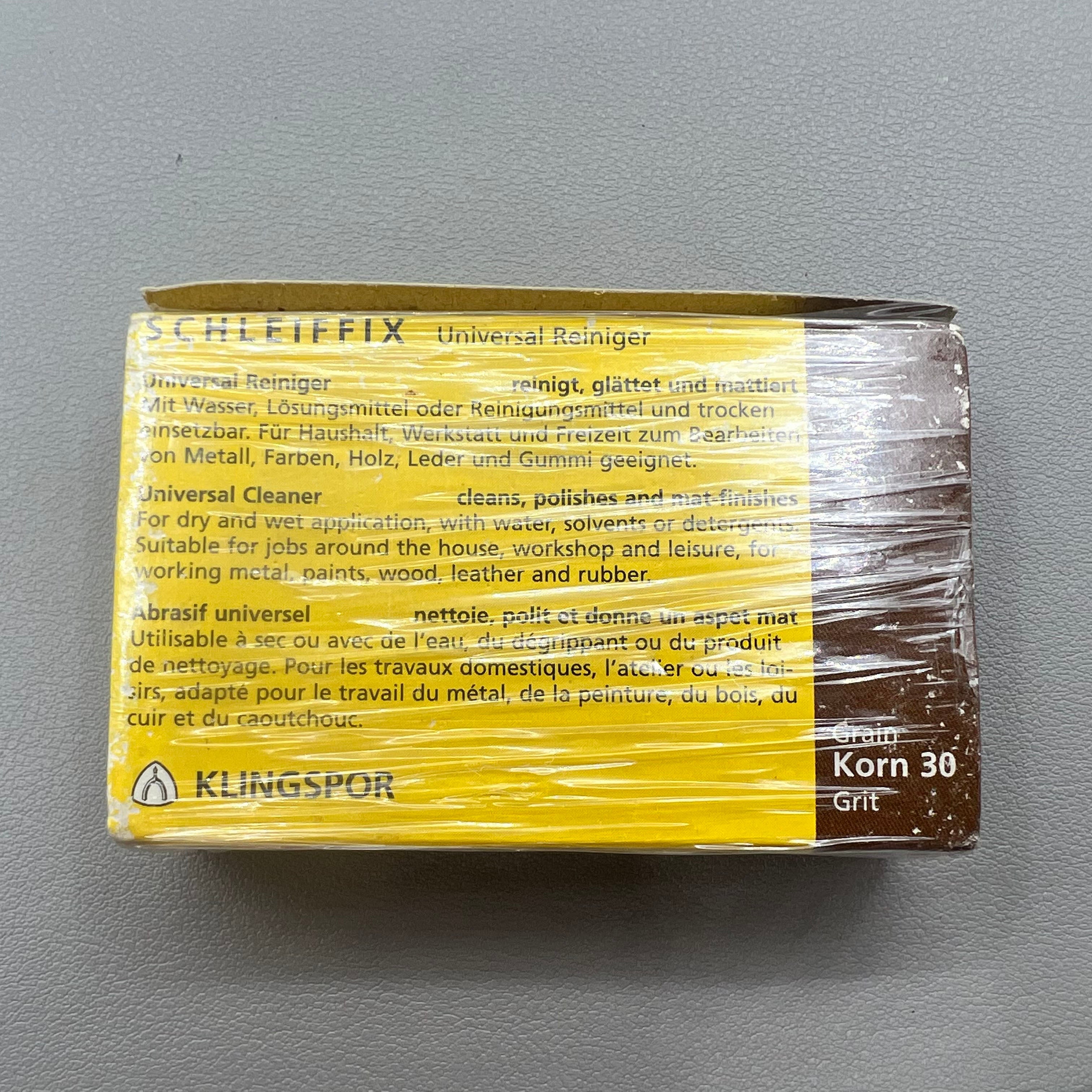 MSA26.297-240 CHLEIFFIX Abrasive Eraser Block Size : 80 x 50 x 20mm