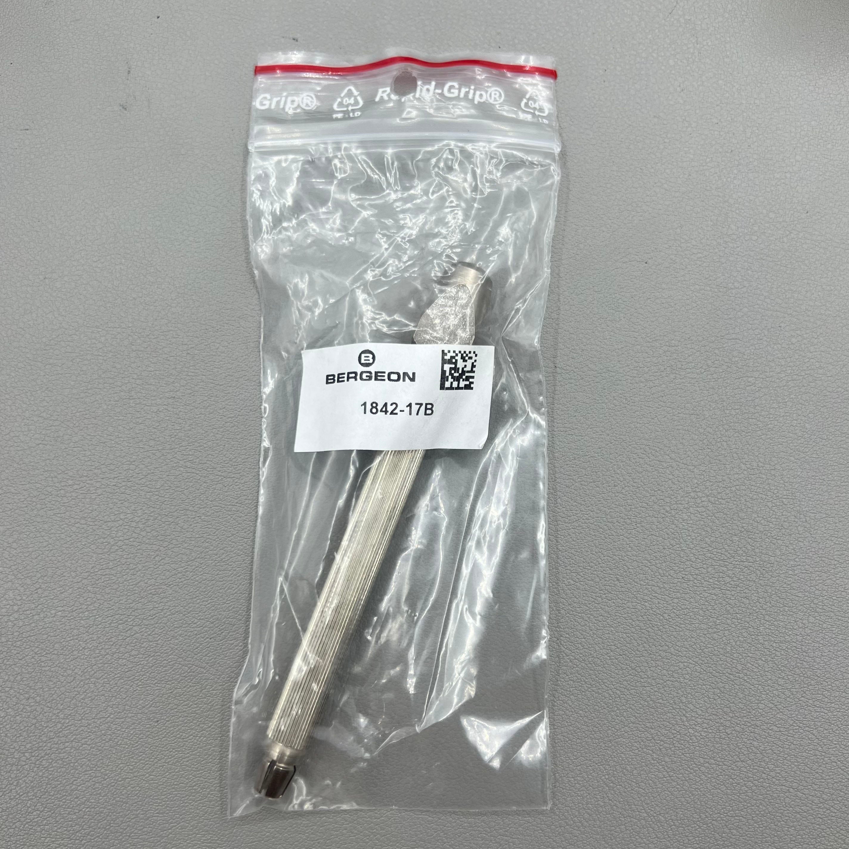 Swiss Bergeon 1842-17B Pin Vise with Square Head 0 to 1.20mm and 1.50 to 3.00mm