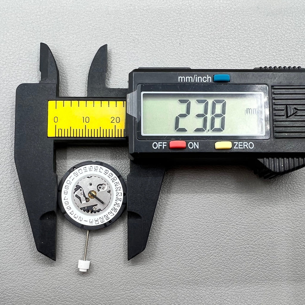 Swiss ISA 2320 White Dial Quartz Movement Date@3