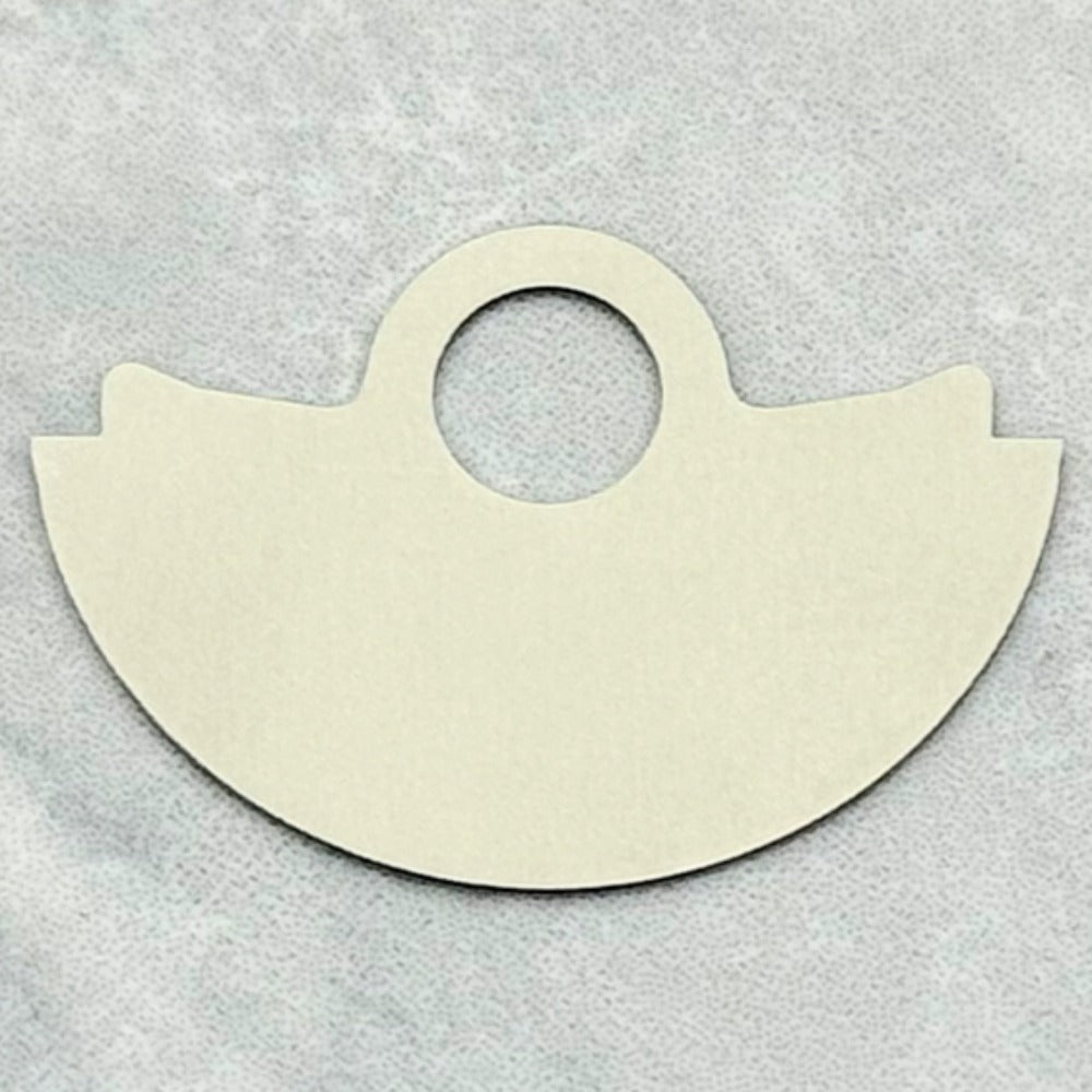Solid Grey Metal Rotor Oscillating Weight Overlay Fit for NH35 NH36 Movement