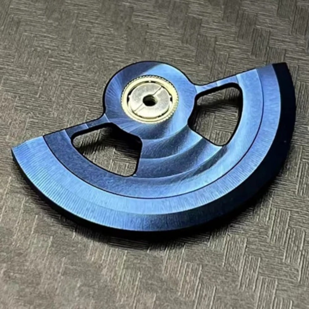 Dark Blue Bilateral Symmetrical Hollow Oscillating Weight for NH35 NH36 Movement