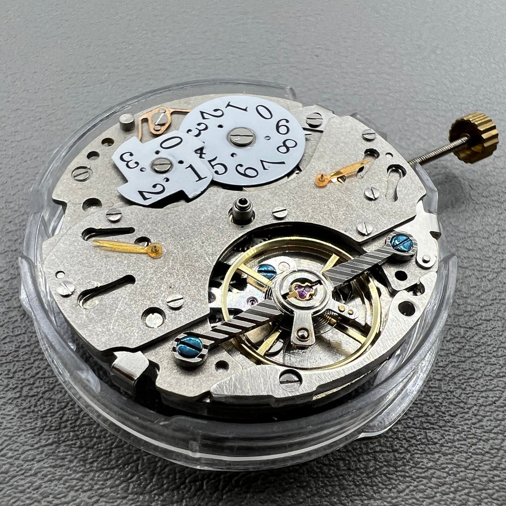 Wenzhou Mechanical Movement Bare Balance Wheel@6 Big Date@12