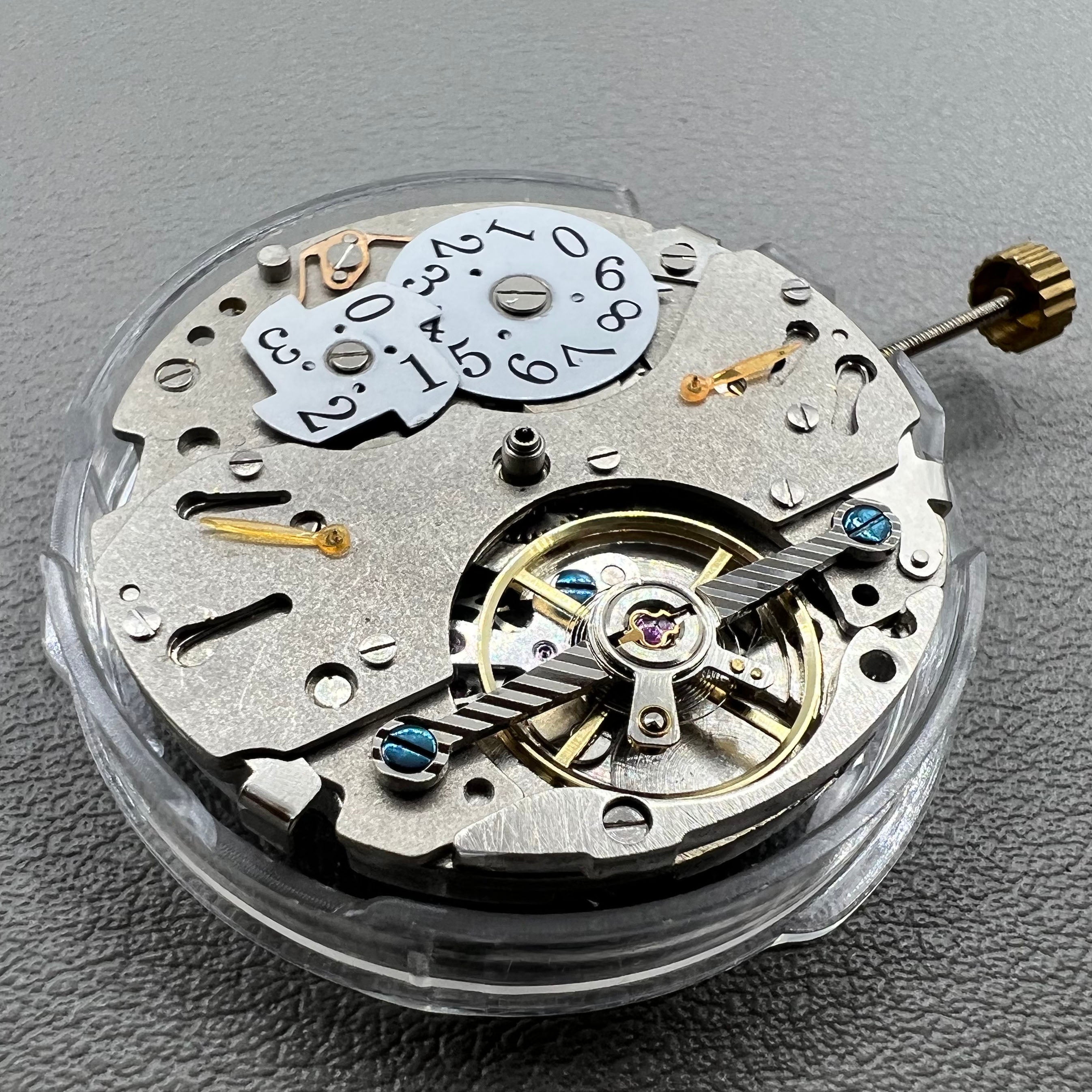 Wenzhou Mechanical Movement Bare Balance Wheel@6 Big Date@12