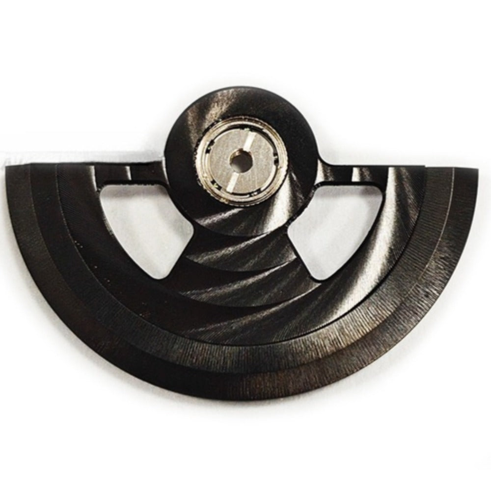 Black Waved Bilateral Symmetrical Hollow Oscillating Weight for NH35 NH36