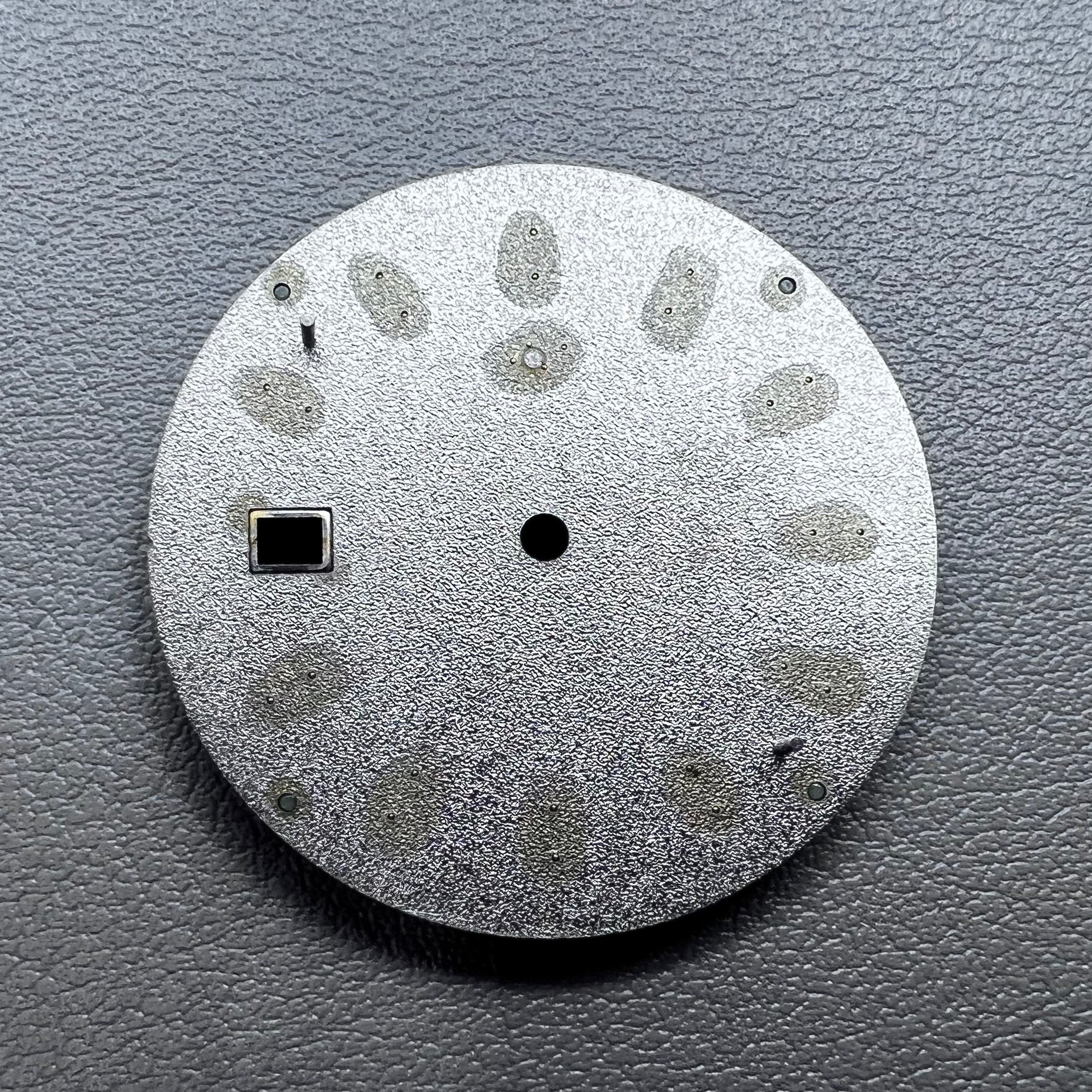 NO Lume Green Datejust  33mm Modified Watch Dial for NH35 NH36 Movement