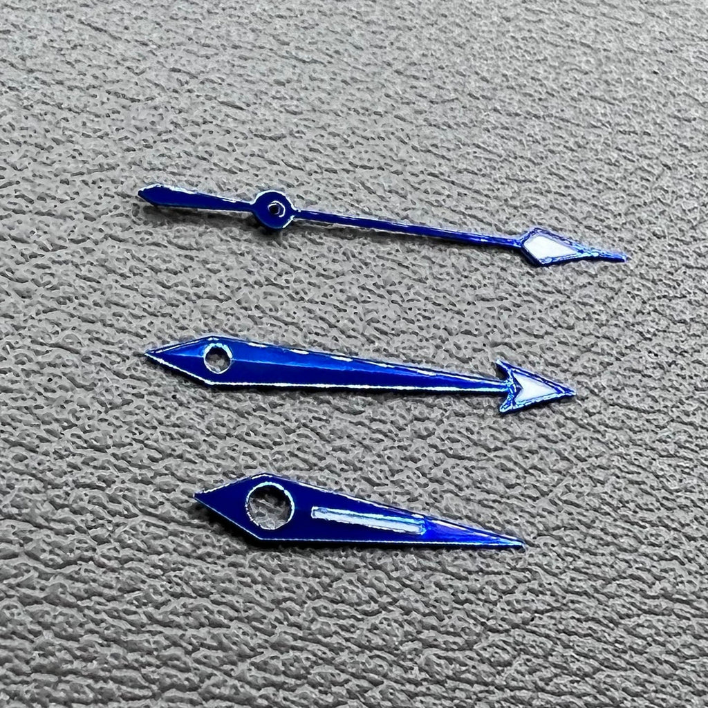 18.5X15.1X10.9mm Modified Blue Lume Watch Hands Set for ETA2836 2824 2892A2