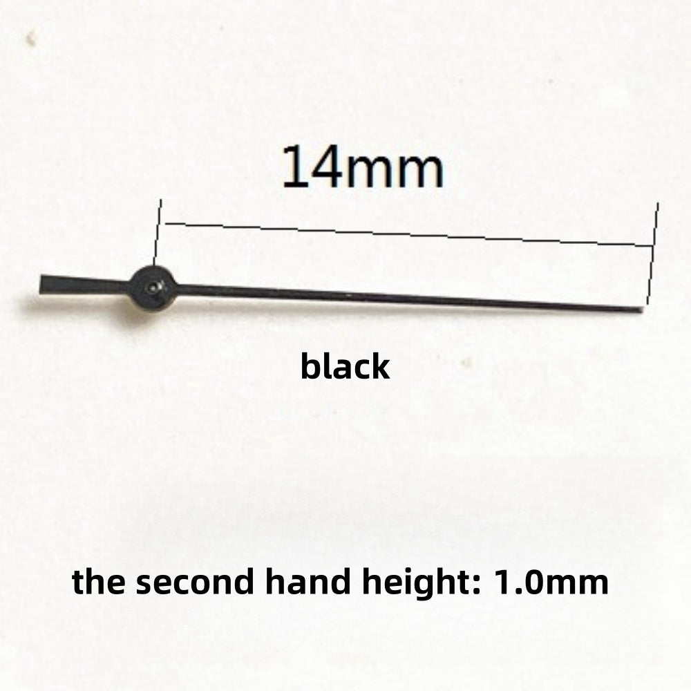 3pcs 14mm Black Watch Hands for Lady Seagull ST6 Automatic Mechanical Movement