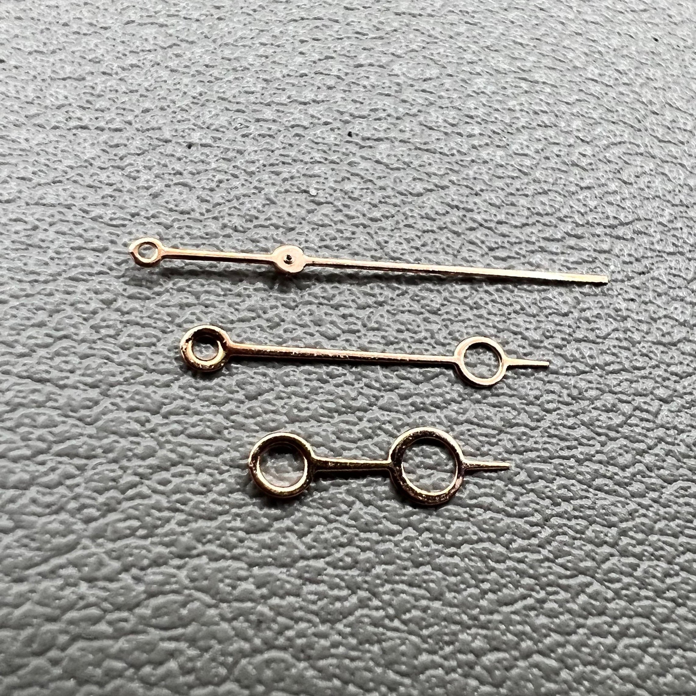 2 Sets Modified Rose Golden Circle Hollow No Lume Hands for NH35/36 NH38 NH72