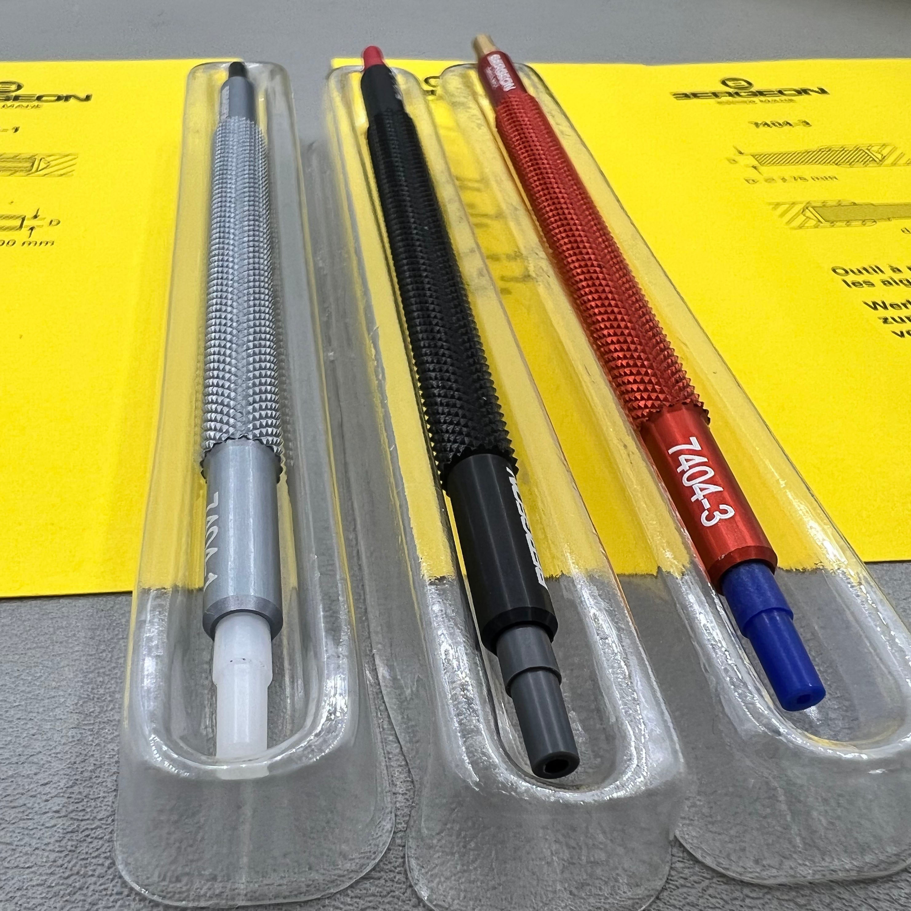 Swiss Bergeon 7404 Watch Hand Fitting Tools Set of 3