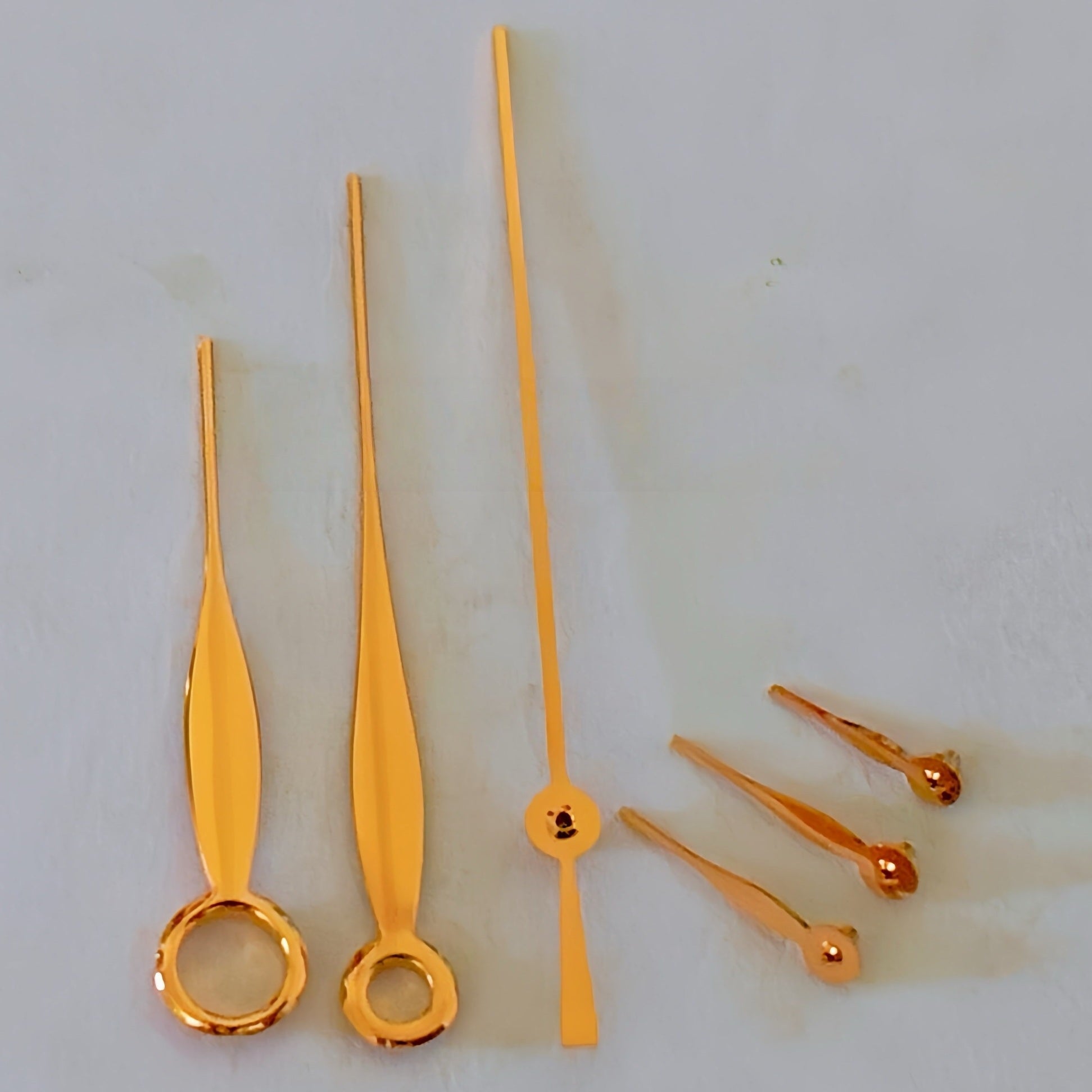 Rose Golden Leaf Shape Hands Fit for ETA/Dandong 7750 Movement Watch Repair Part