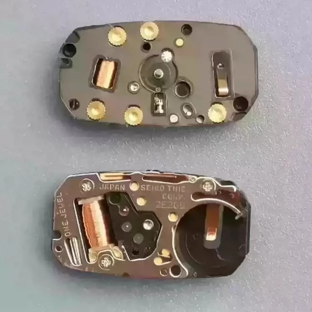 Original Japan Made Seiko 2E20B Quartz Movement 2 Hands Watch Part