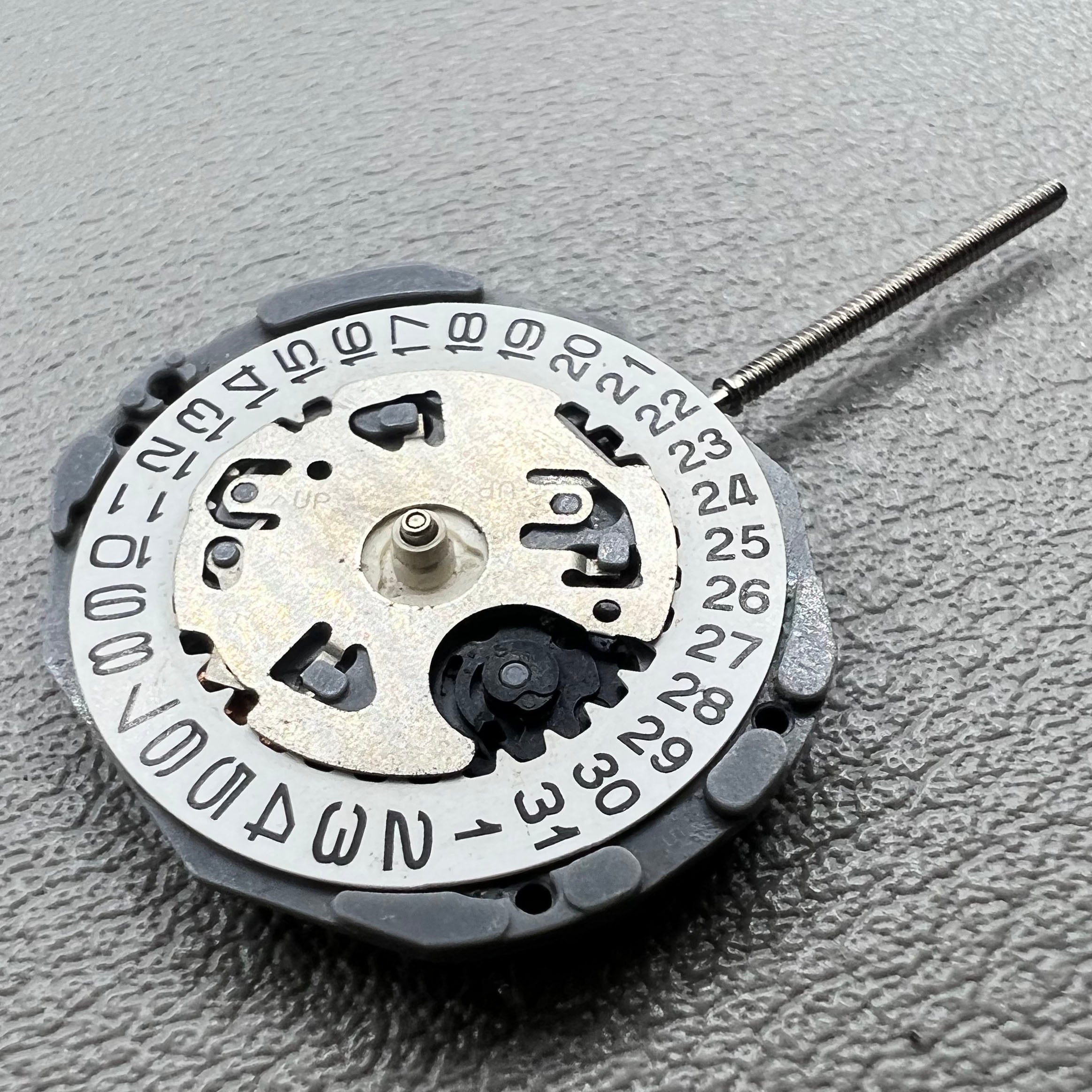 Japan  Hattori Epson VJ24 VJ24B Watch Quartz Movement Date@3