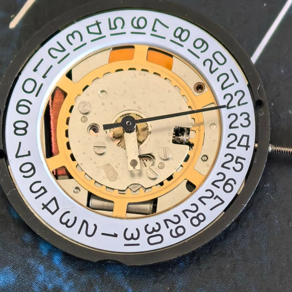 Swiss Part Ronda 315 Quartz Movement Date At 3 Single Calendar