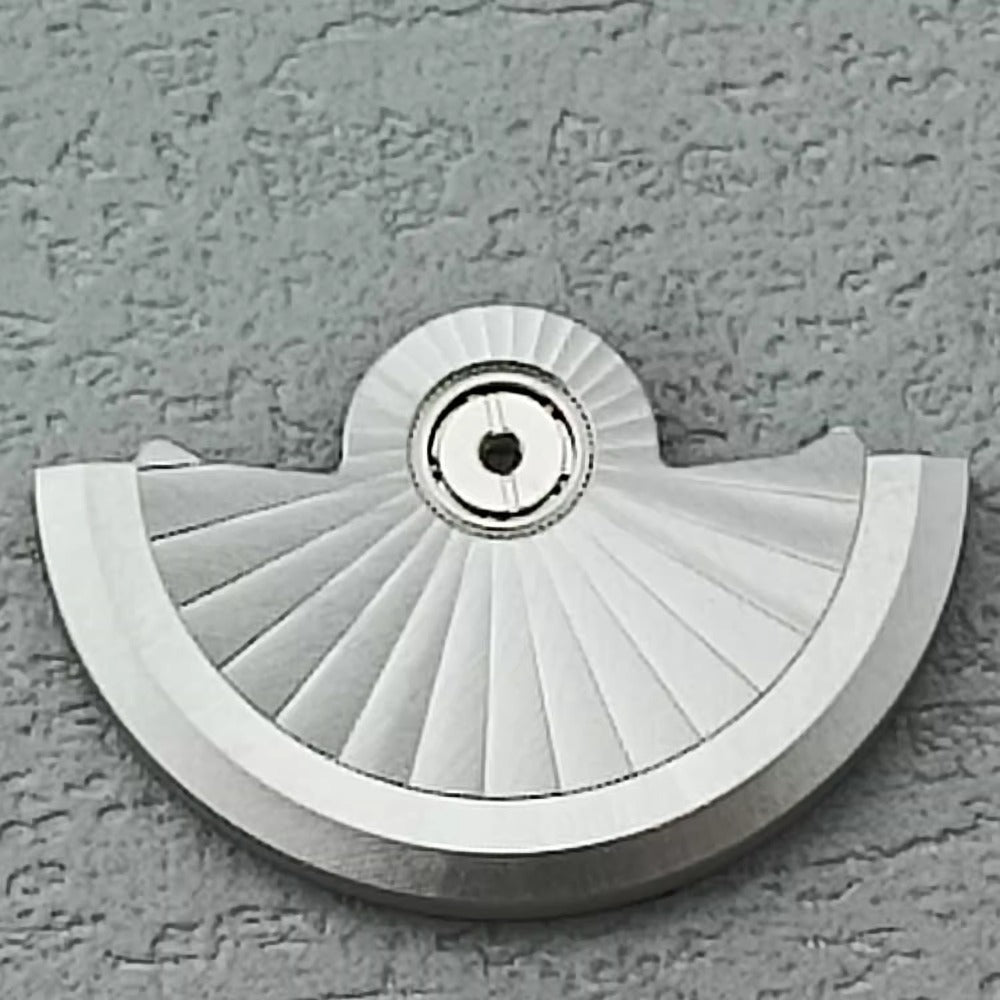 Silver Radial Pattern No Hollow Rotor Oscillating Weight for NH34 NH35 NH36 NH38