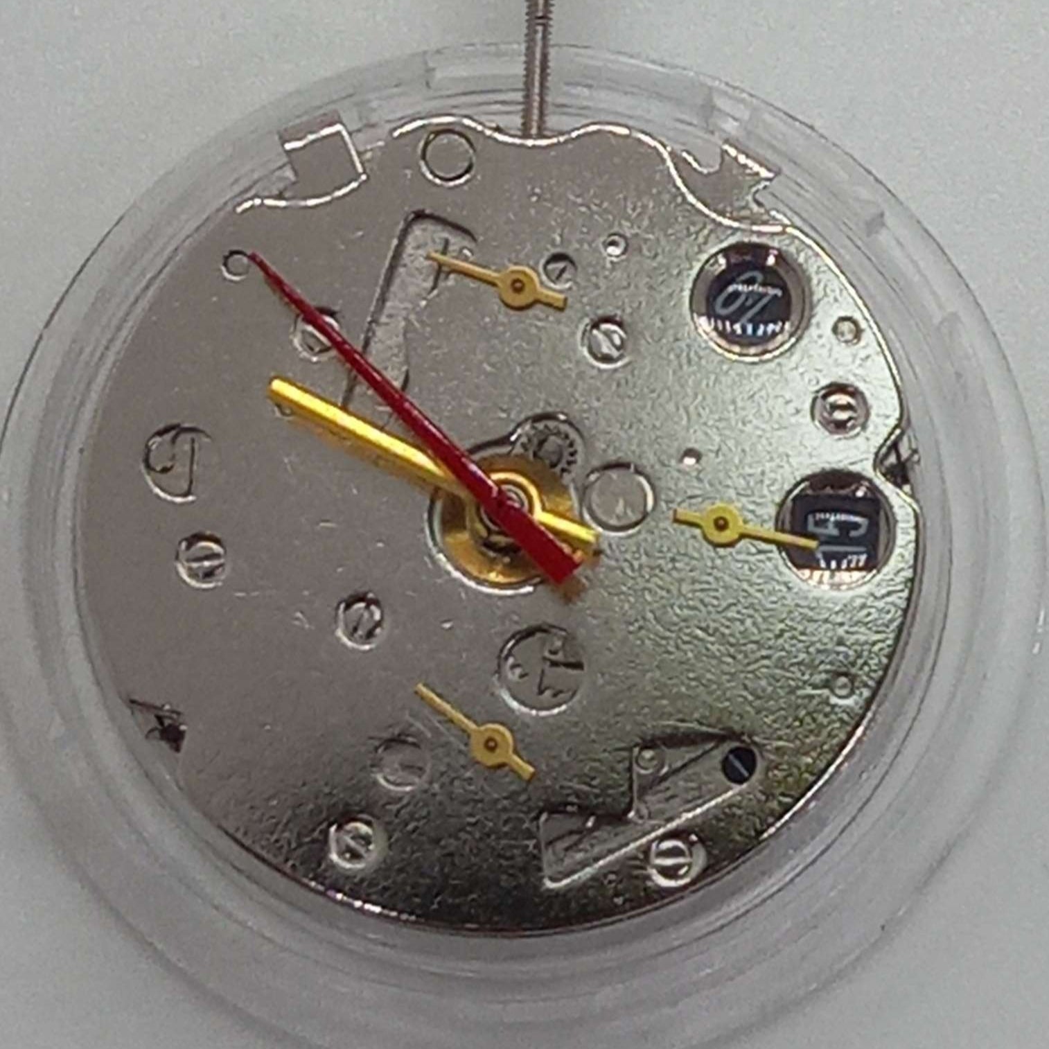 ST16 Mechanical 7 Hands Small Second Hands At 3/6/9 Date At 6 Black Disk