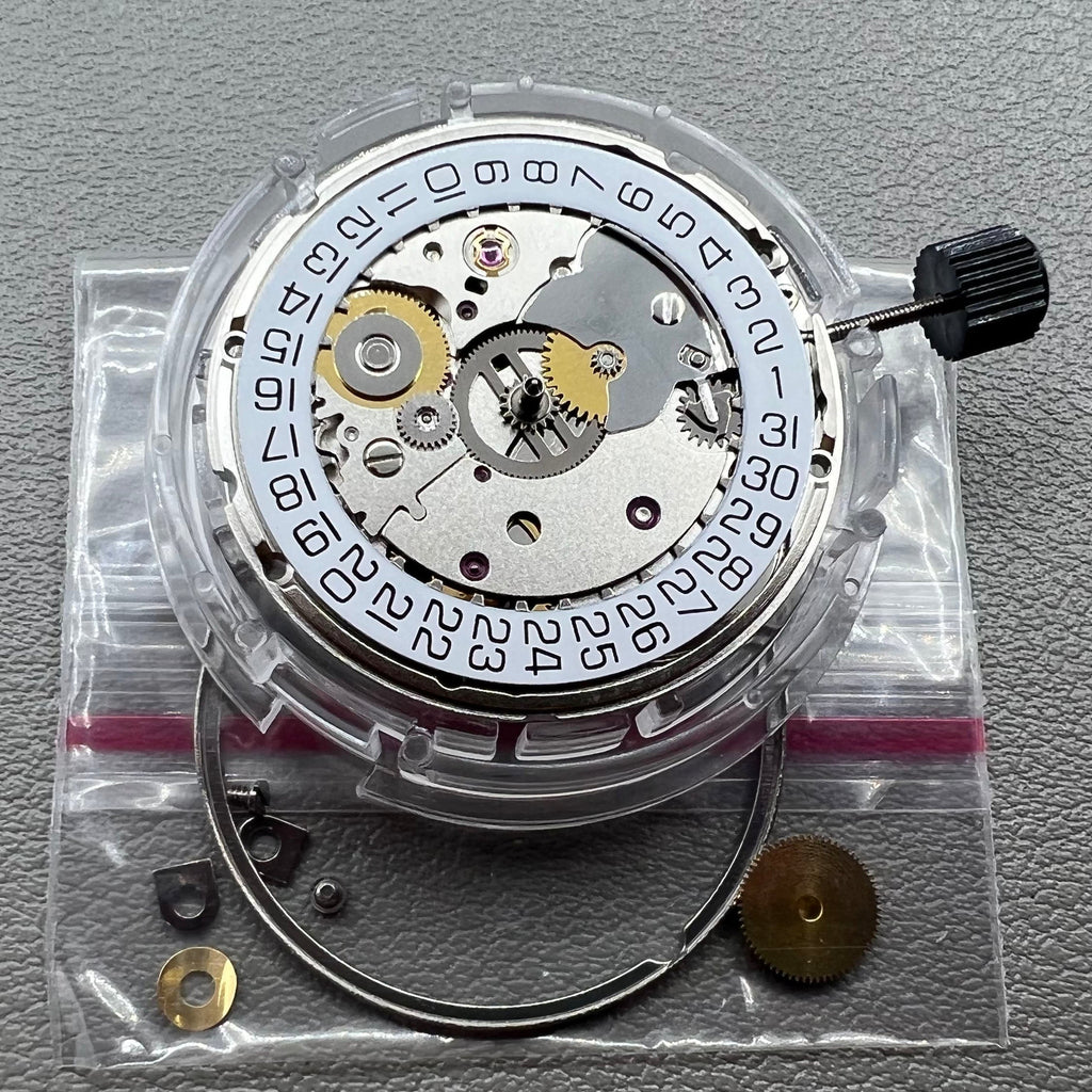 Seagull ST2130 Automatic Movement Silver Plated Clone for ETA 2824-2 Replacement