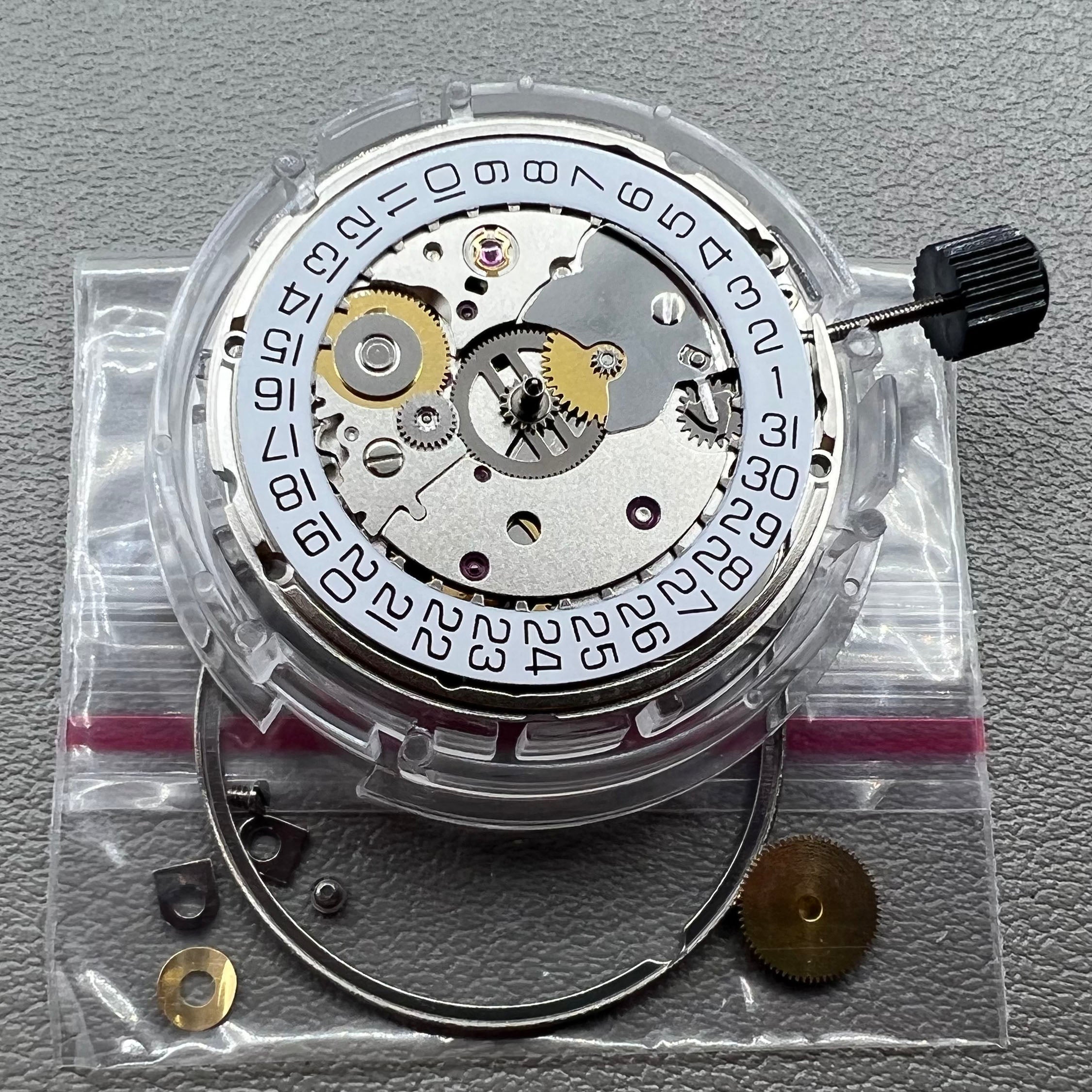 Seagull ST2130 Automatic Movement Silver Plated Clone for ETA 2824-2 Replacement
