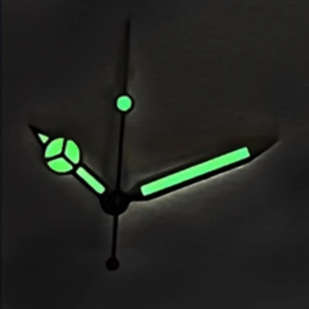 17mm C3 Super Green Lume Watch Hands for For NH35 NH36 NH38 NH70 NH72