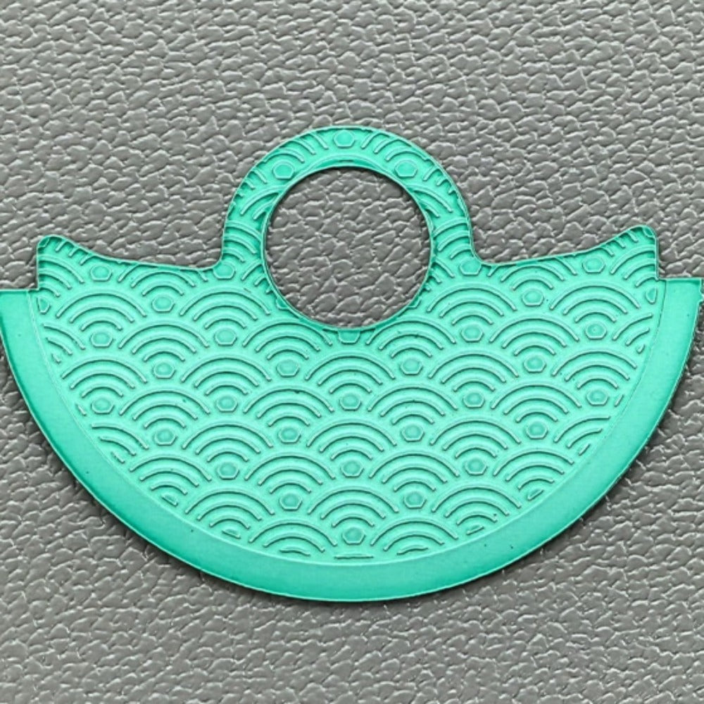 Green Blue Wave Rotor Oscillating Weight Overlay Fit for NH35 NH36 7S26 4R35