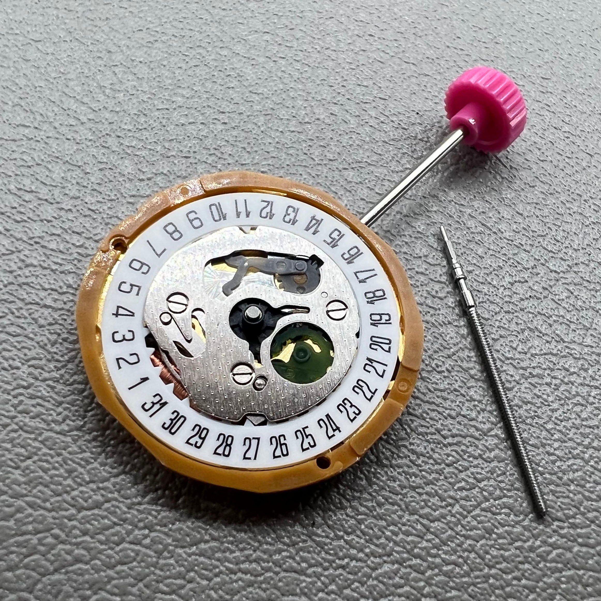 Japan Miyota 9T15 Quartz Movement Date@6