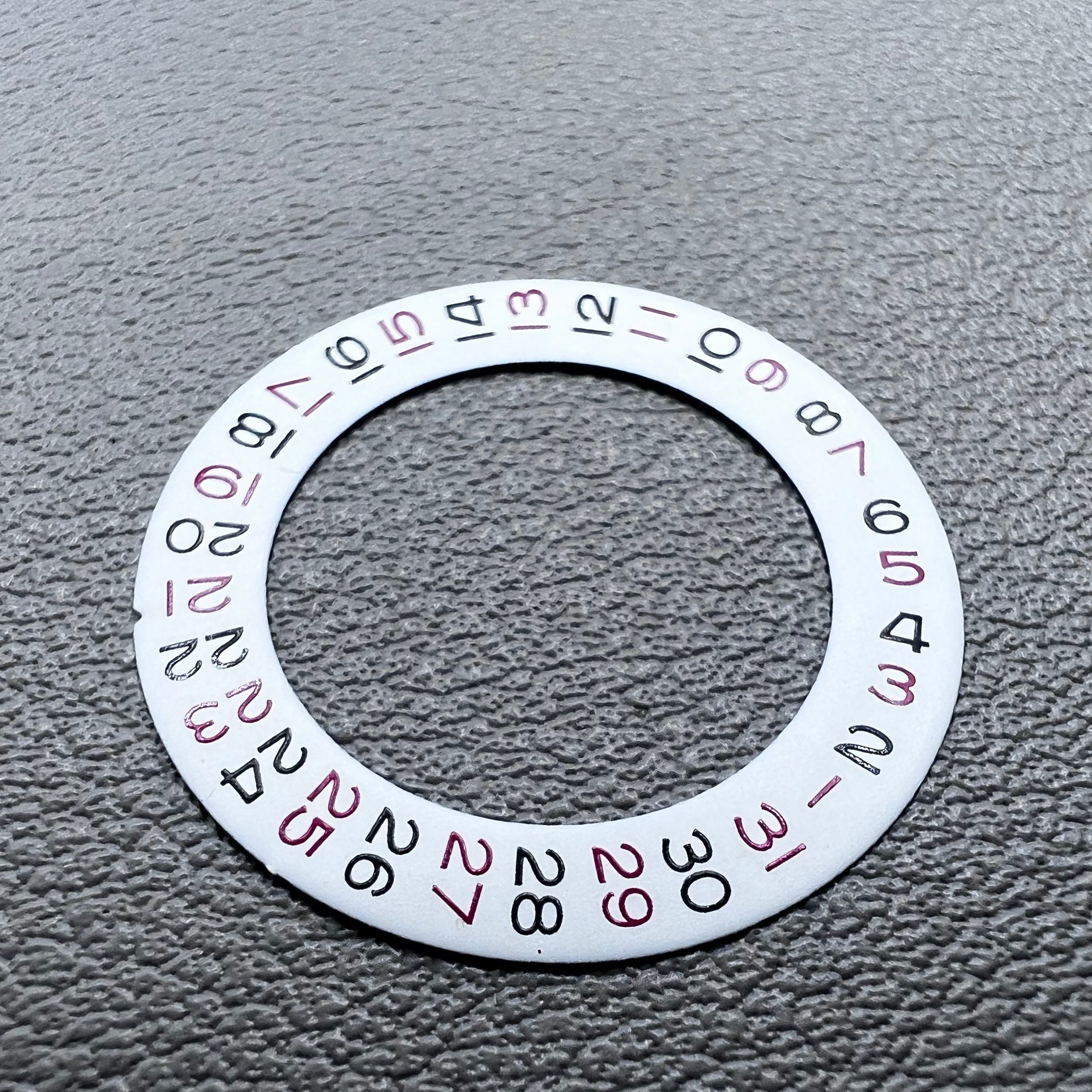 Date@3 Red Odd Date Wheel Overlay for Miyota 8215 8200 ETA2824 2836 Movement