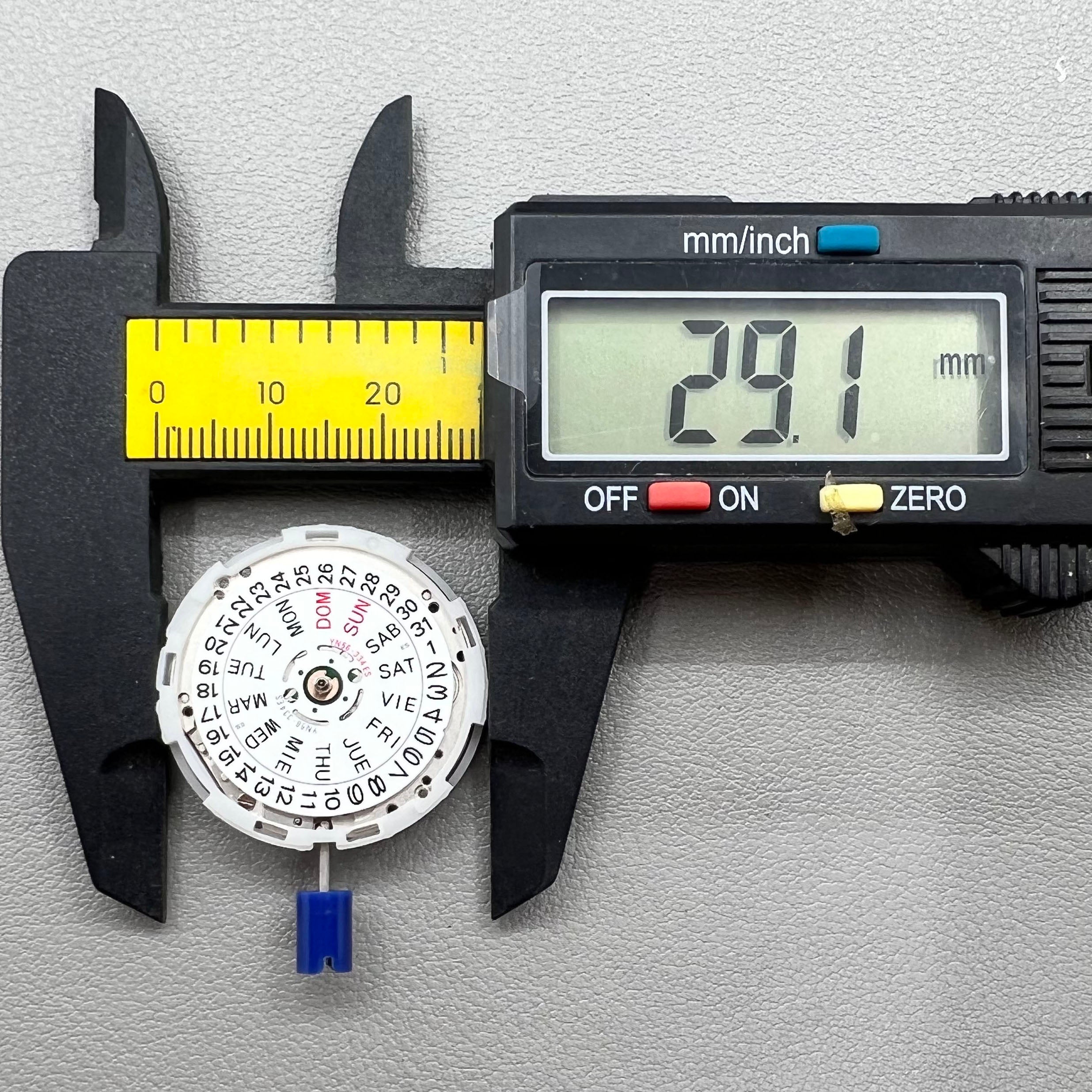 Japan Epson YN56 Mechanical Movement Date Day