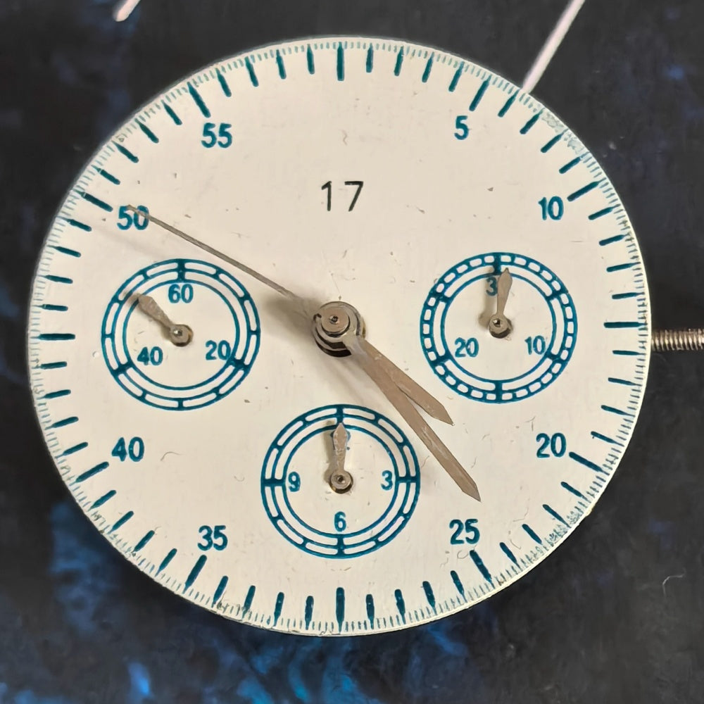 Chinese Dandong 7750 Mechanical Movement Frequency 21600 Small Second At 9