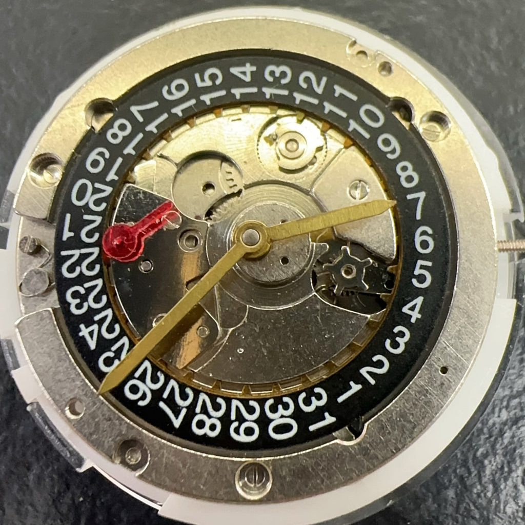 Tianjin Seagull ST2555 Black Disk Automatic Mechanical Small Second At 9