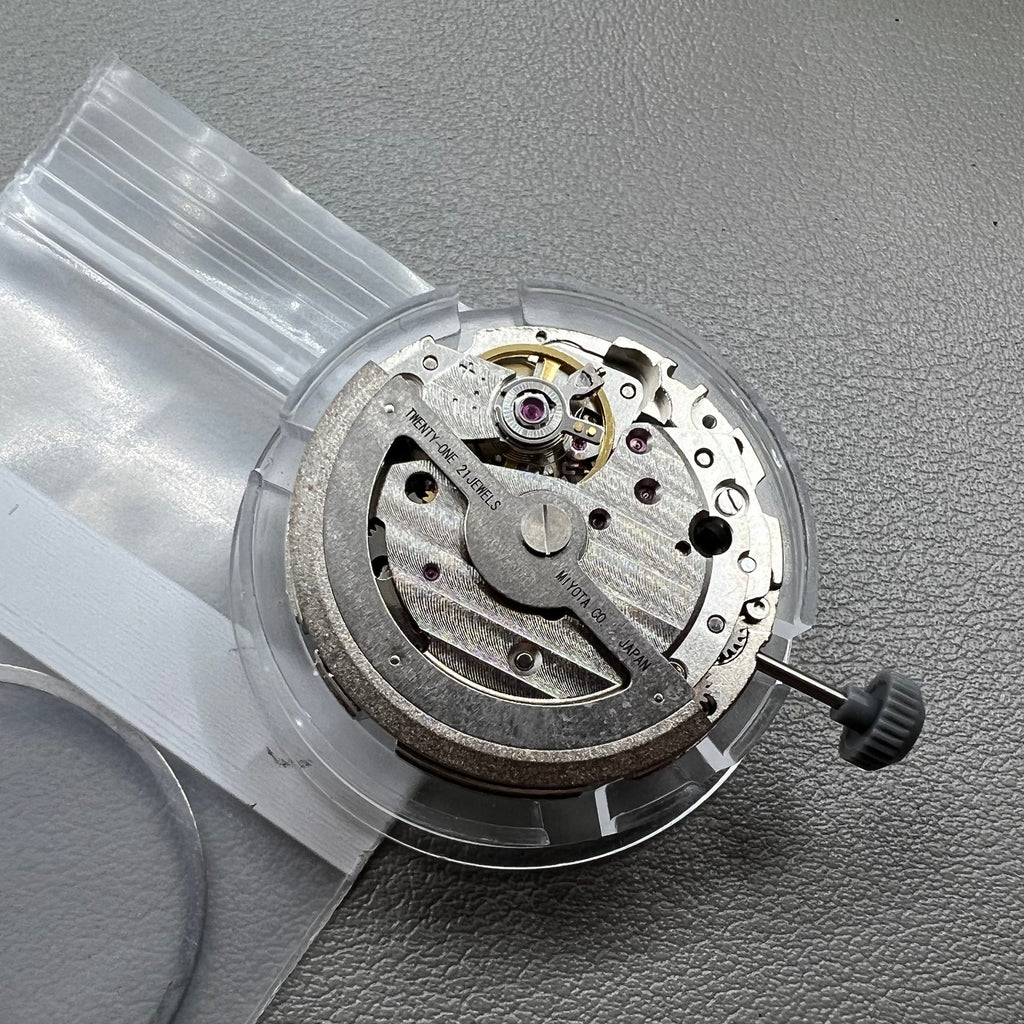 Japan Miyota 8218 Automatic Mechanical Movement Date@9 2 Hands