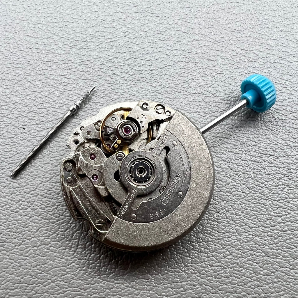 Japan Miyota 6T51 Silver Plated Automatic Mechanical Movement