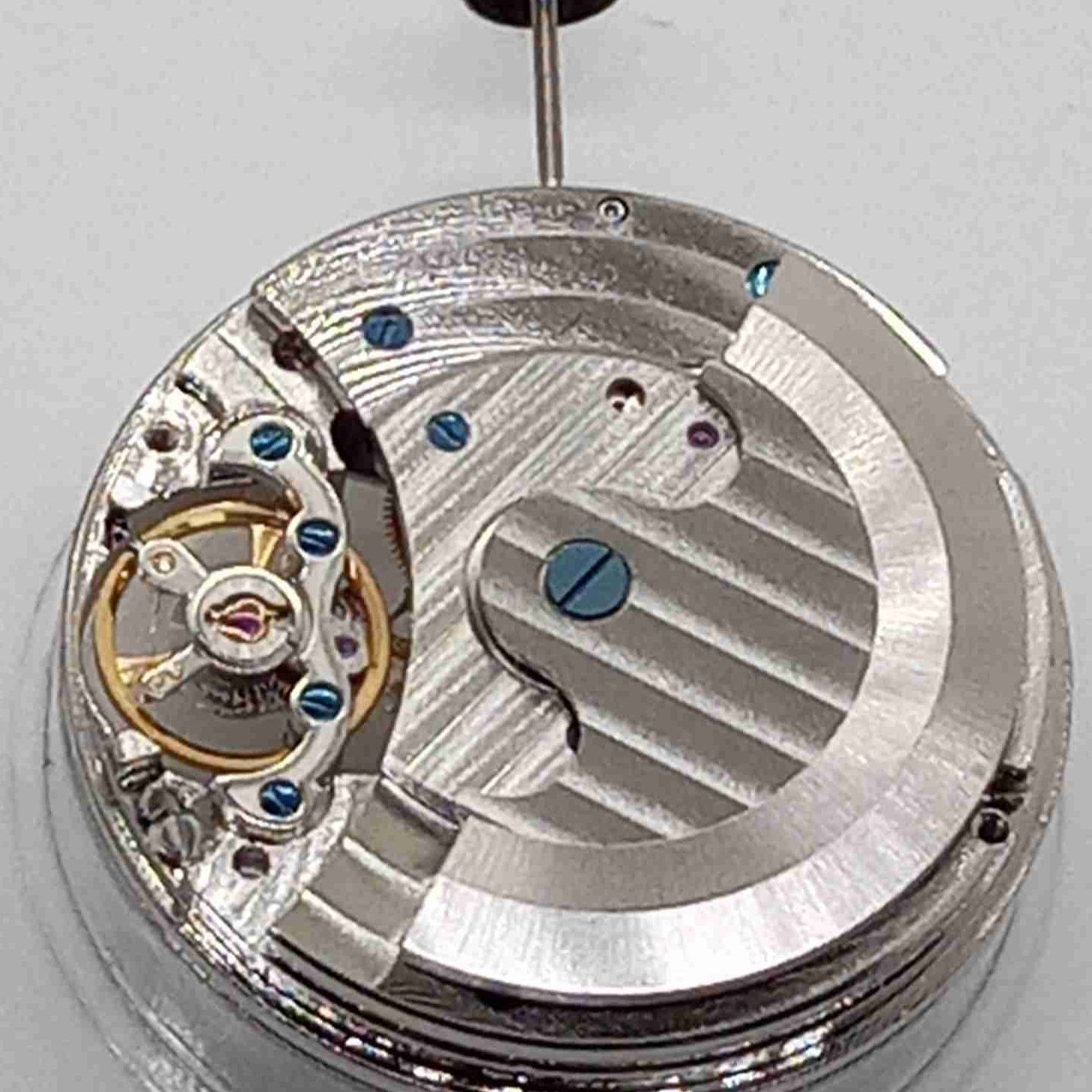 China Made Silver Mechanical Movement Small FlyWheel Watch Part