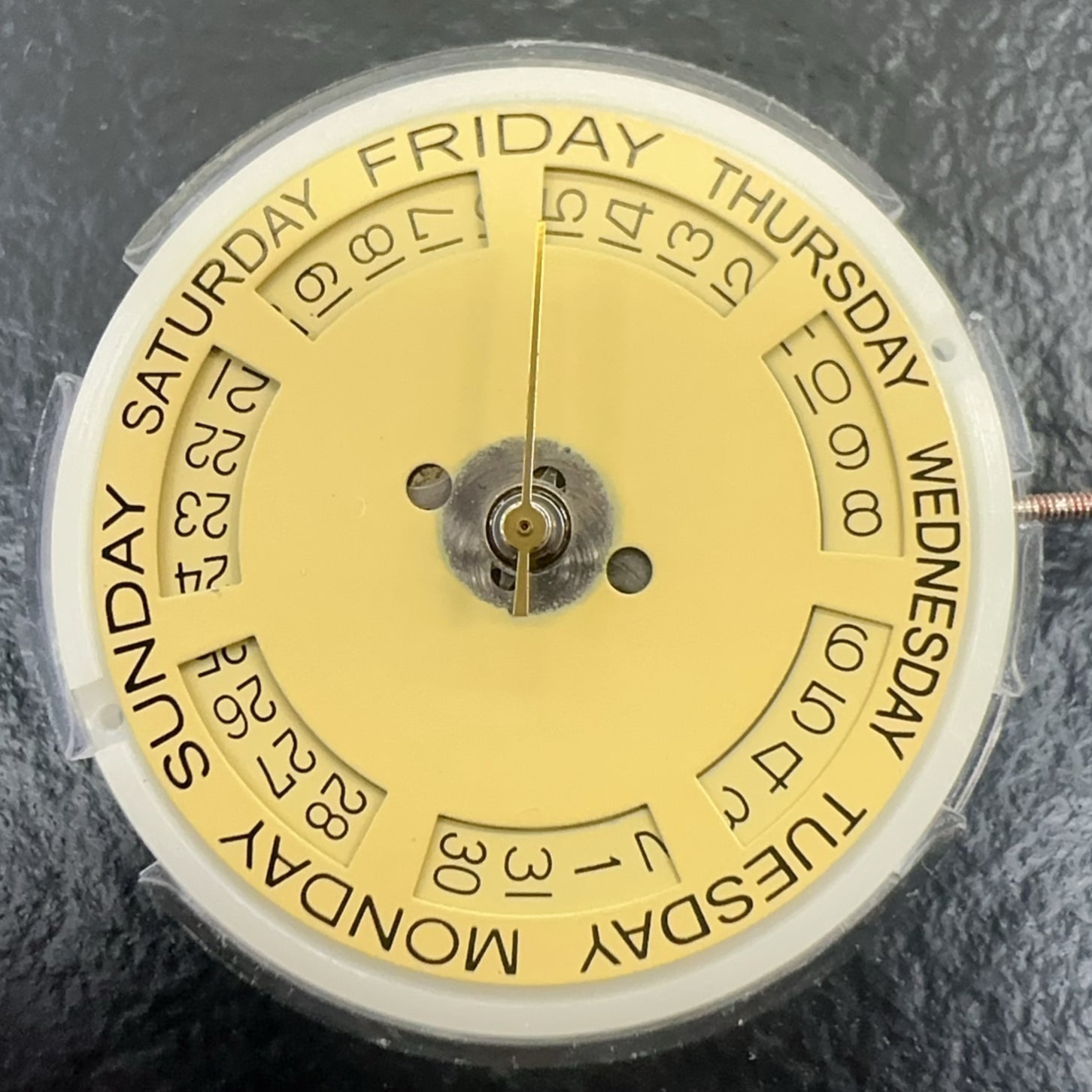 China Made Tianjin ST16 T16 Automatic Mechanical Double Calendar Golden Disk