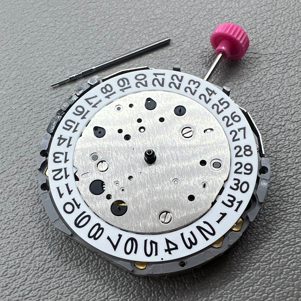 Japan Miyota JS25 Quartz Movement Small Second At 3/6/9