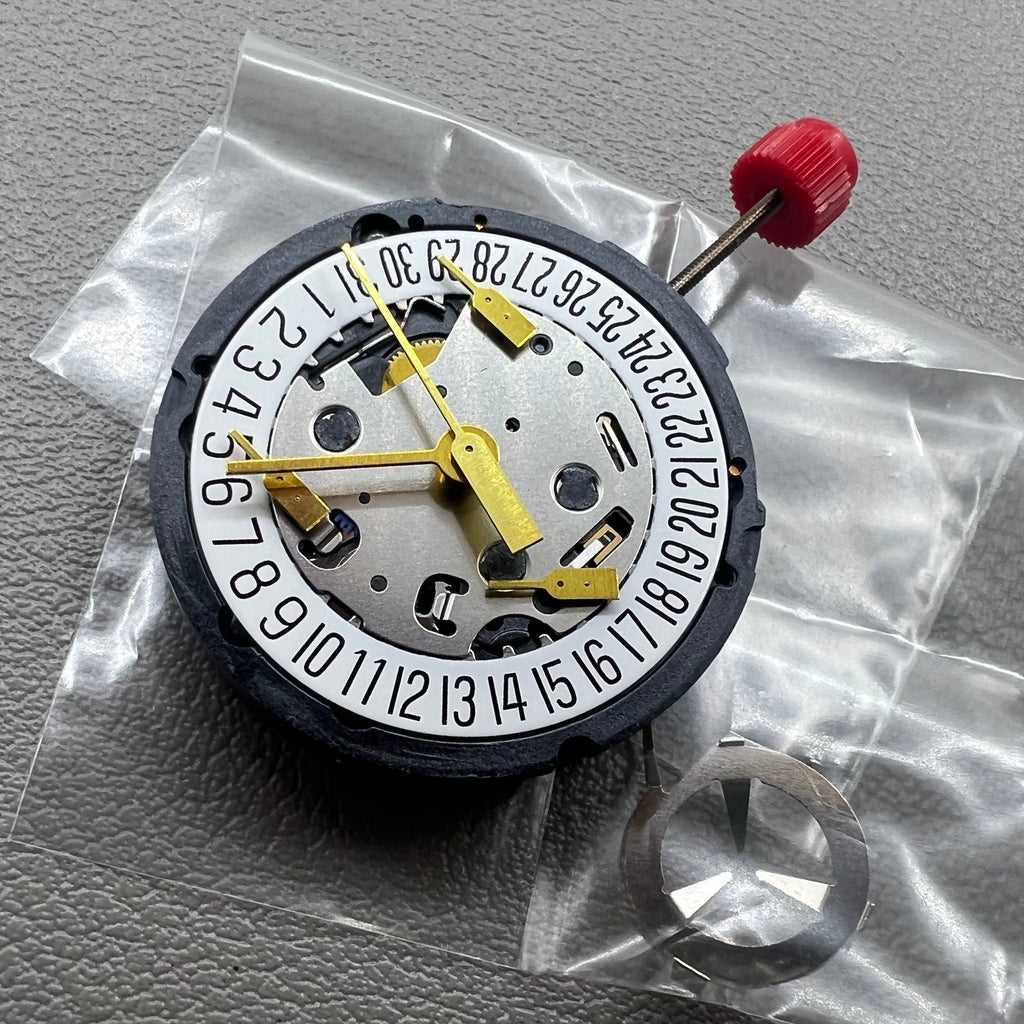 Swiss ETA G15.212 Quartz Movement Date@6 Replace G15.211