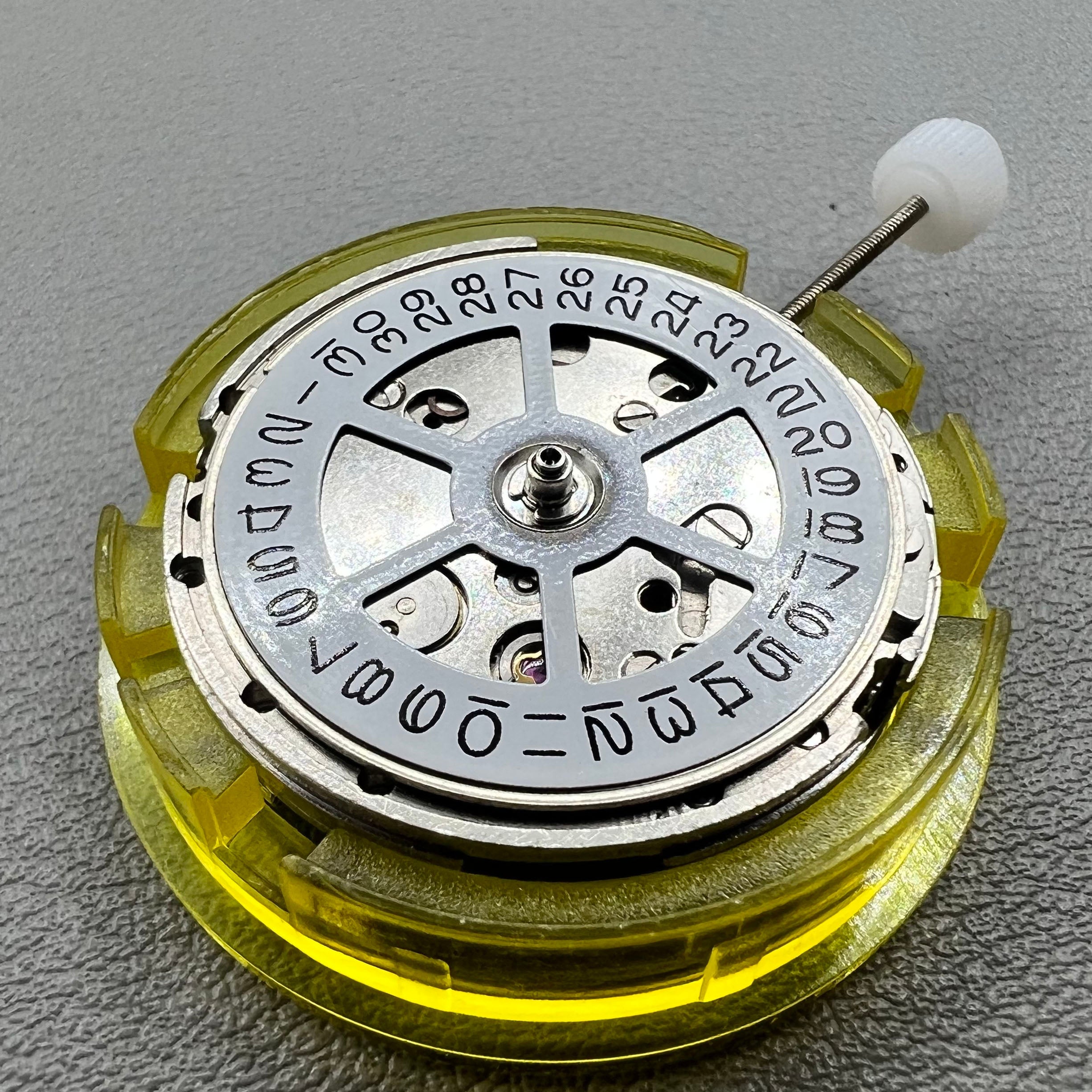 Silver China 2813 8205 Automatic Mechanical Movement Single Calendar@3