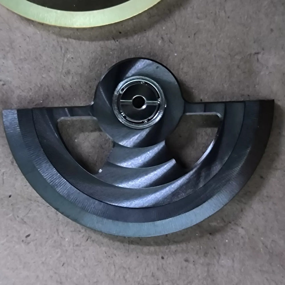 Black Circular Pattern Rotor Oscillating Weight for NH34 NH35 NH36 NH38 Movement
