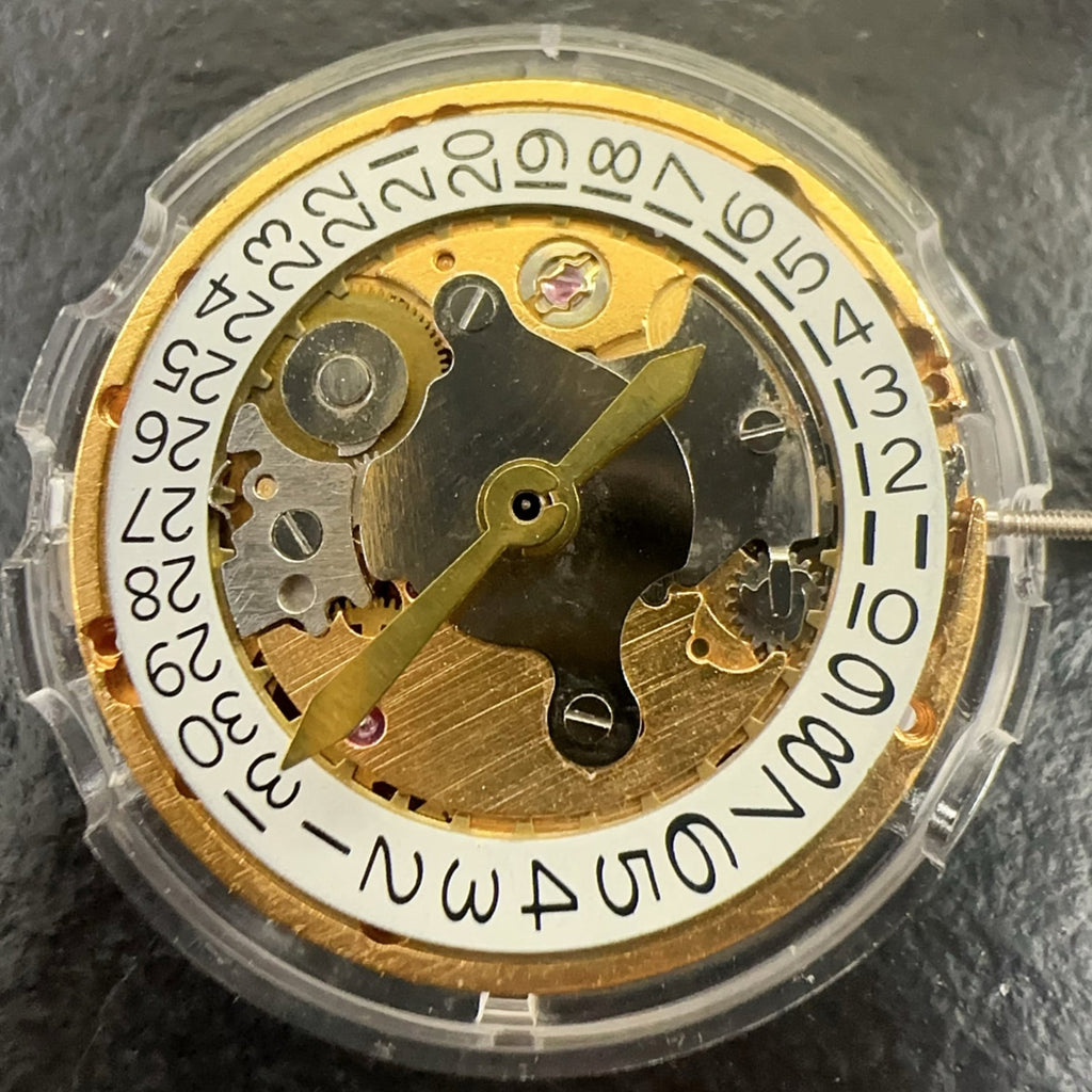 China Made Shanghai 2824 Golden Automatic Machanical Single Calendar Date At 3