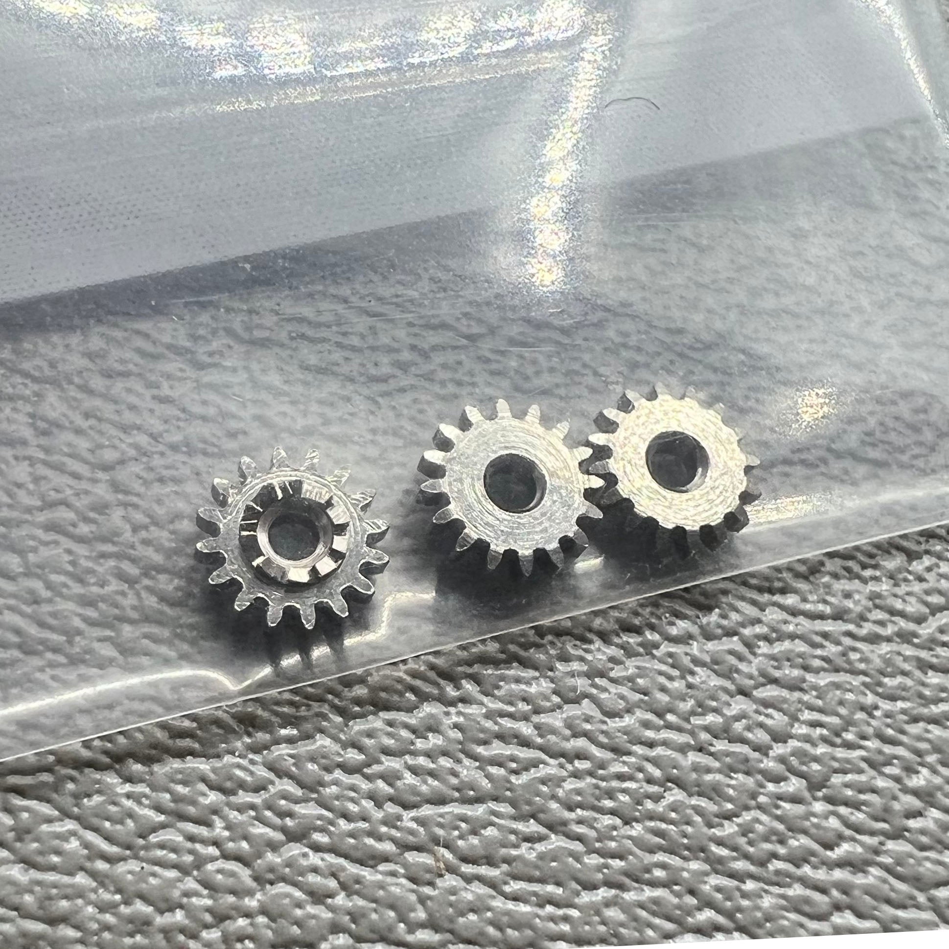 3 PIECES Silver Winding Pinion Generic for Movement China Made Shanghai 7120