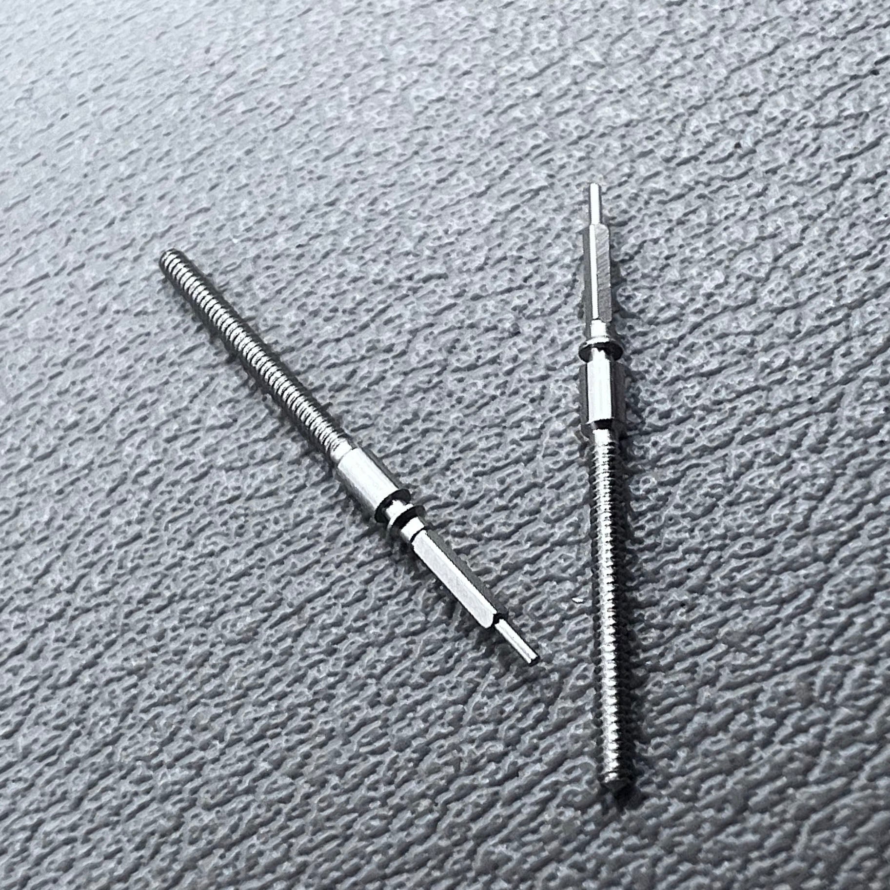 2 PIECES Watch Stem Replacement FIT for ST25 Seagull ST2502 Movement